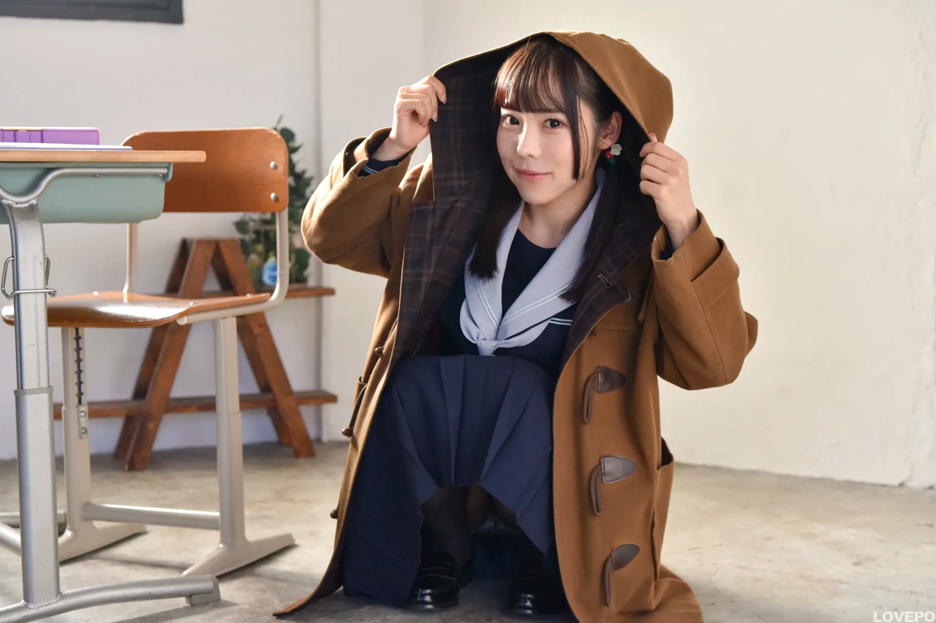 [LOVEPOP] Kotori Kazame 風愛ことり Photoset 04 [99P] 日系JK水手服黑丝清纯校服写真