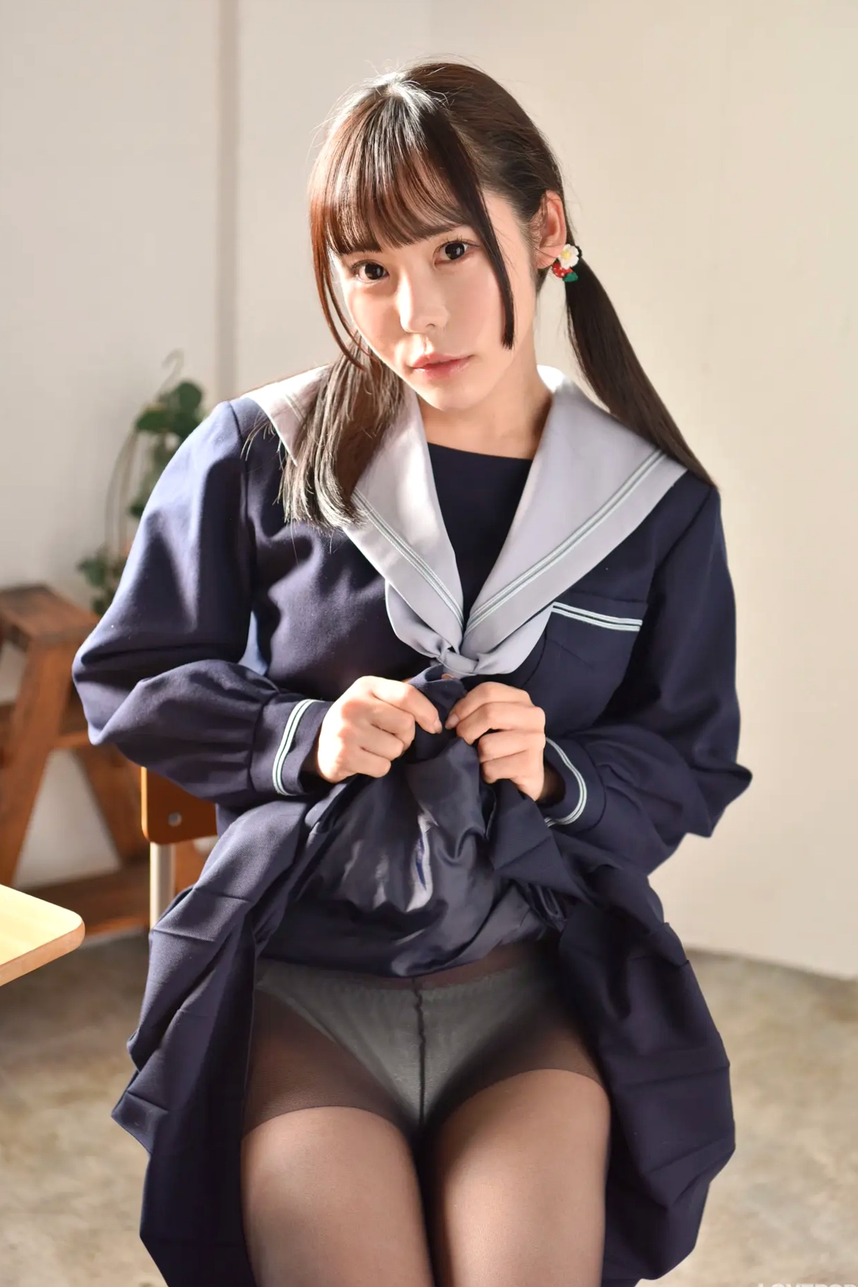 [LOVEPOP] Kotori Kazame 風愛ことり Photoset 04 [99P] 日系JK水手服黑丝清纯校服写真