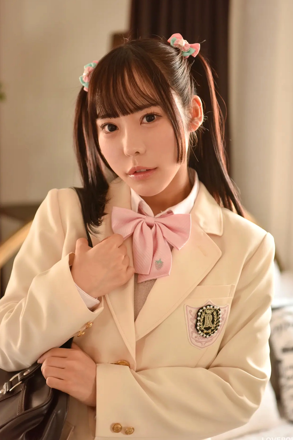 [LOVEPOP] Kotori Kazame 風愛ことり Photoset 02 [90P] 日系校服双马尾清纯甜美写真