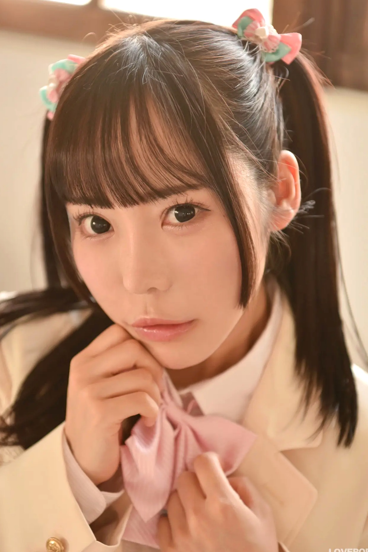 [LOVEPOP] Kotori Kazame 風愛ことり Photoset 02 [90P] 日系校服双马尾清纯甜美写真