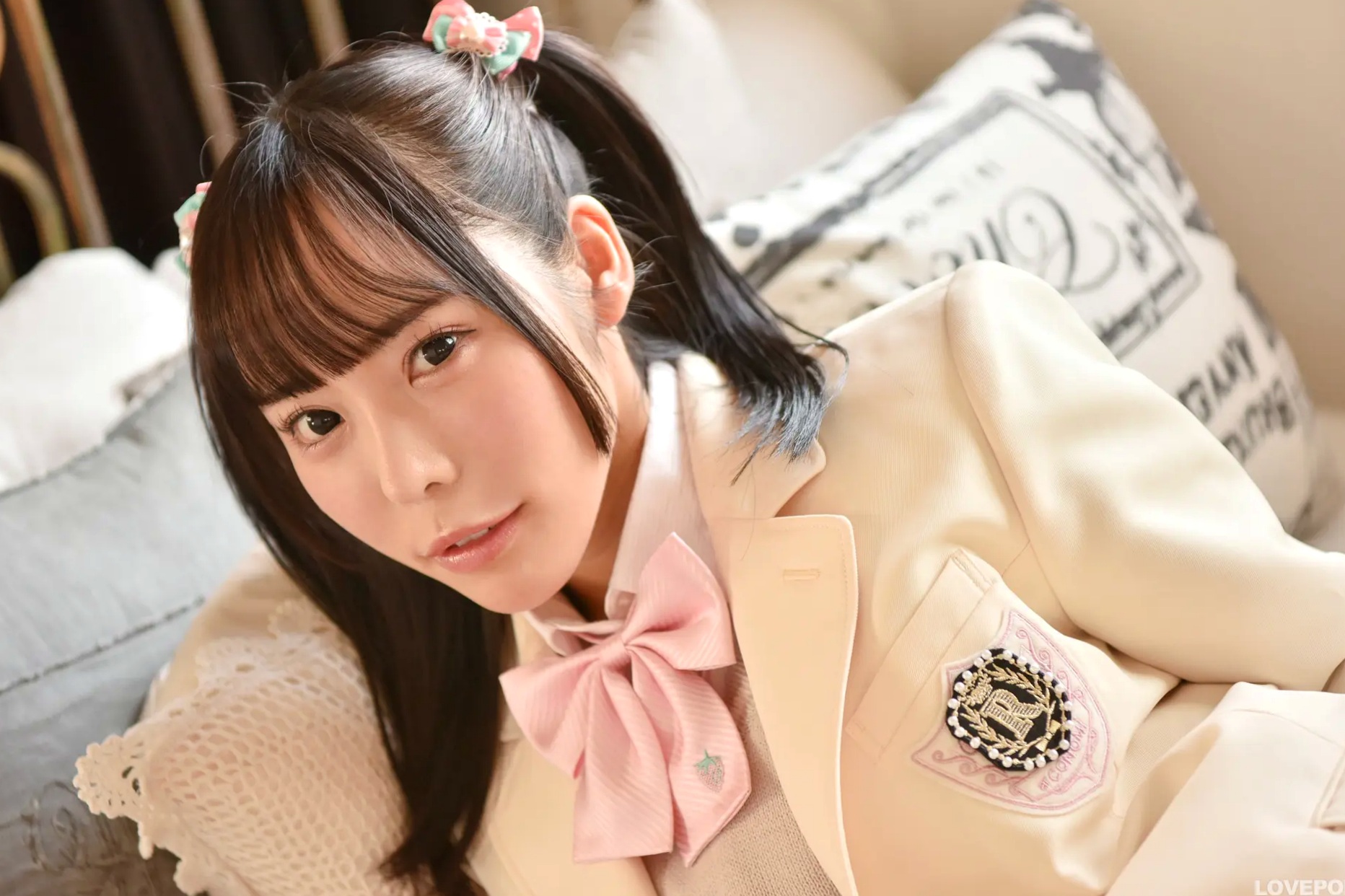 [LOVEPOP] Kotori Kazame 風愛ことり Photoset 02 [90P] 日系校服双马尾清纯甜美写真
