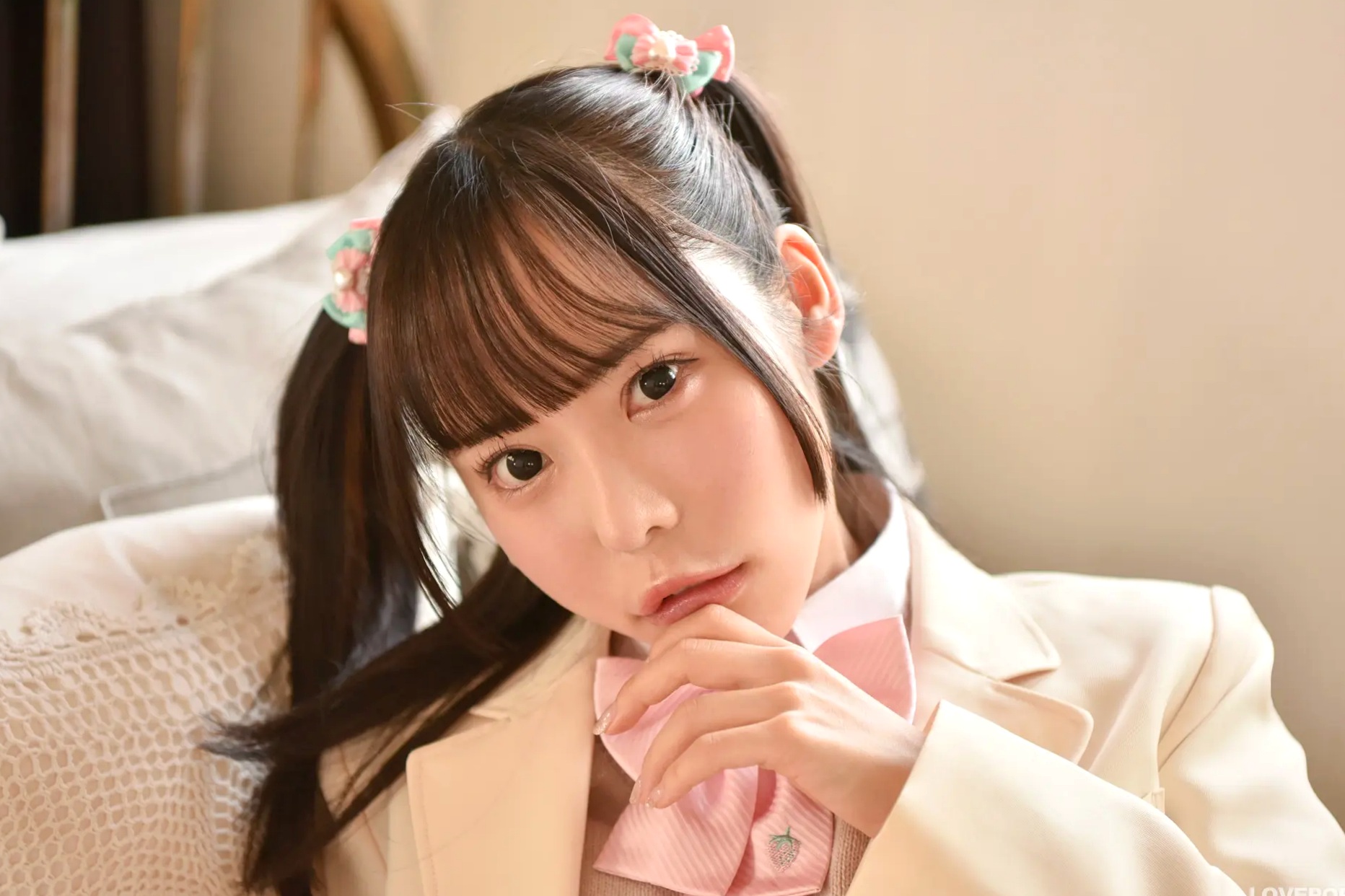[LOVEPOP] Kotori Kazame 風愛ことり Photoset 02 [90P] 日系校服双马尾清纯甜美写真