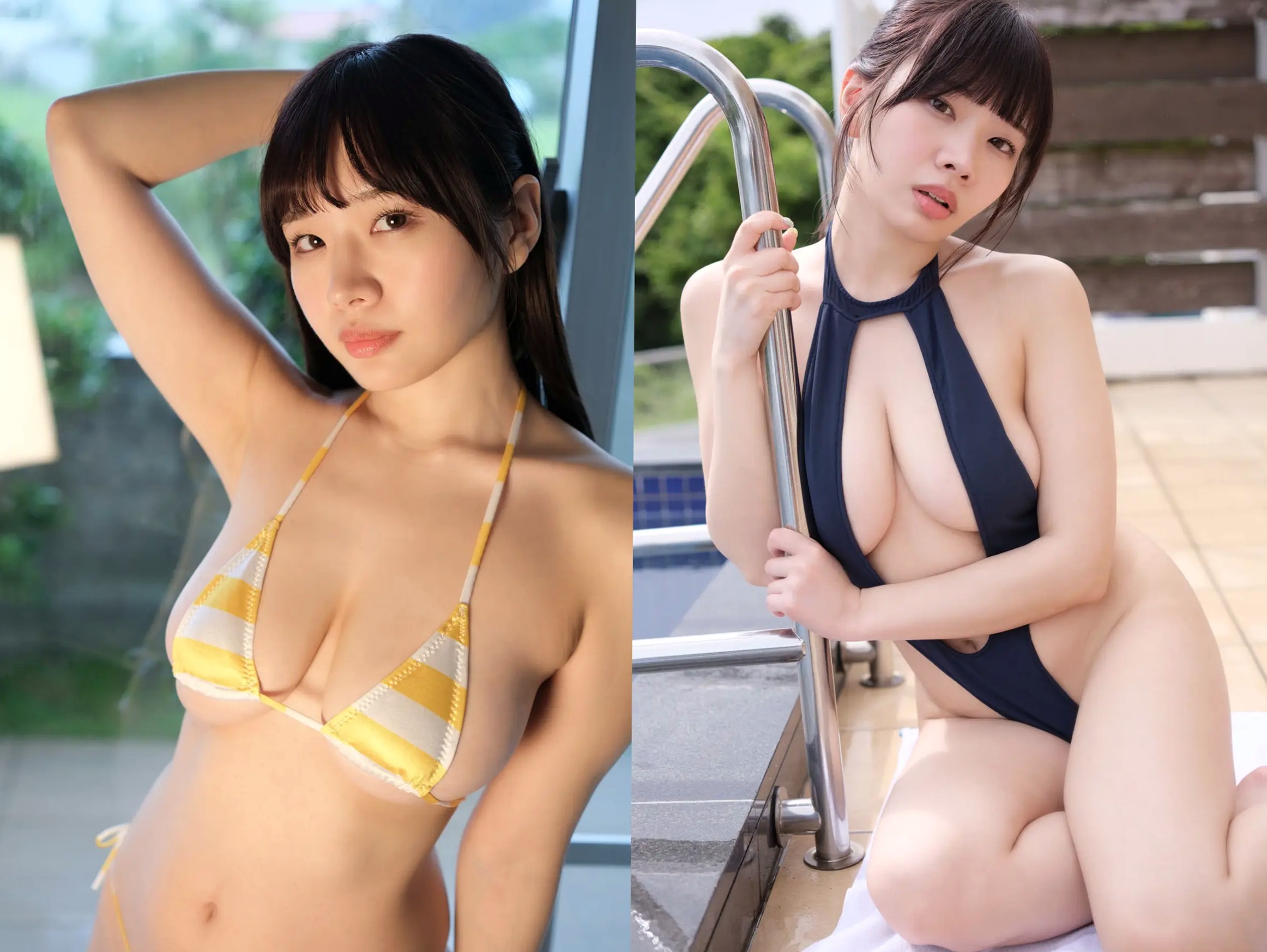 白川のぞみ - 性感比基尼高钗泳装私房写真《たわわたわわ》[33P]