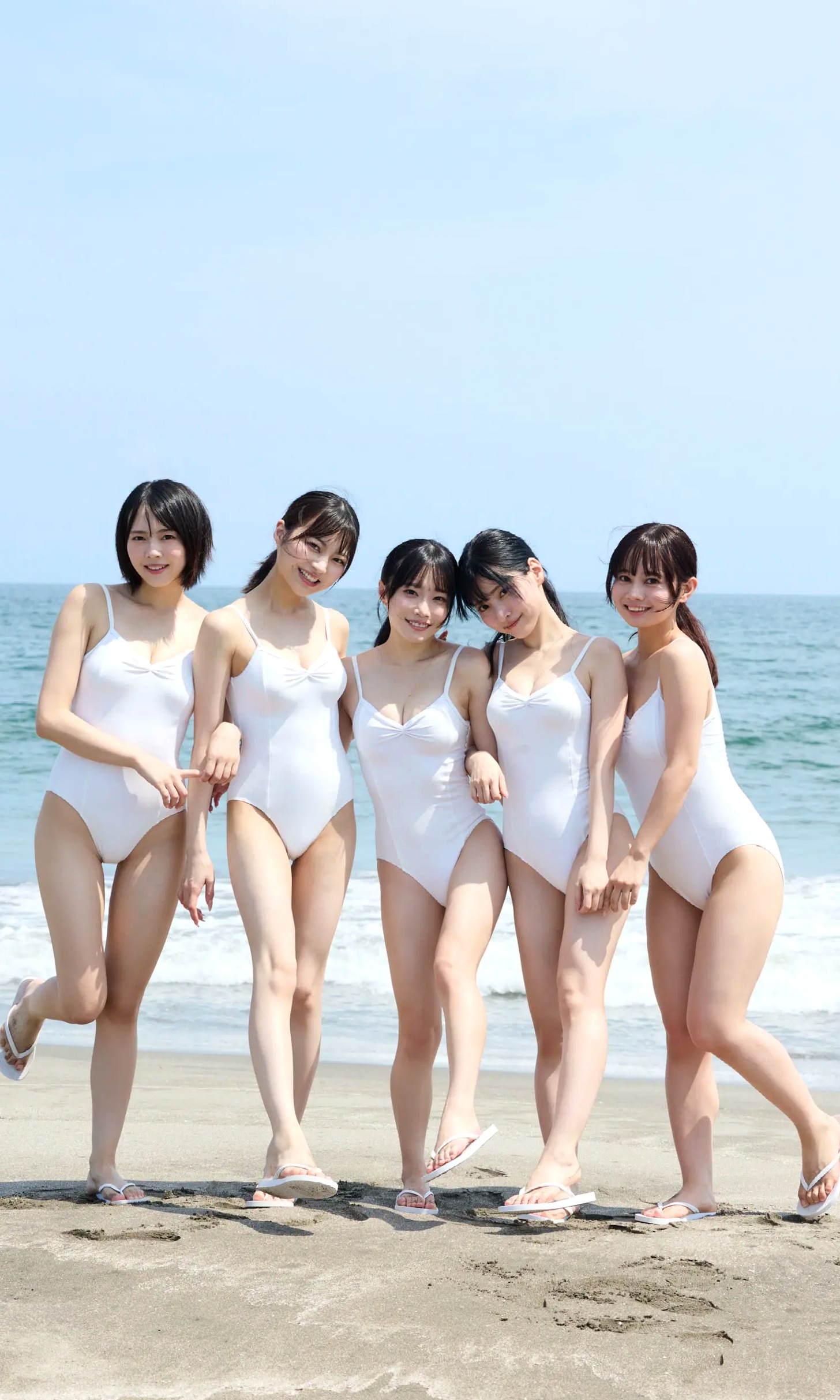 宇咲x神南りなx近藤沙瑛子x岸みゆx小鳥遊るい - 永遠に向かって 日系美少女清新私房比基尼性感写真 [87P]