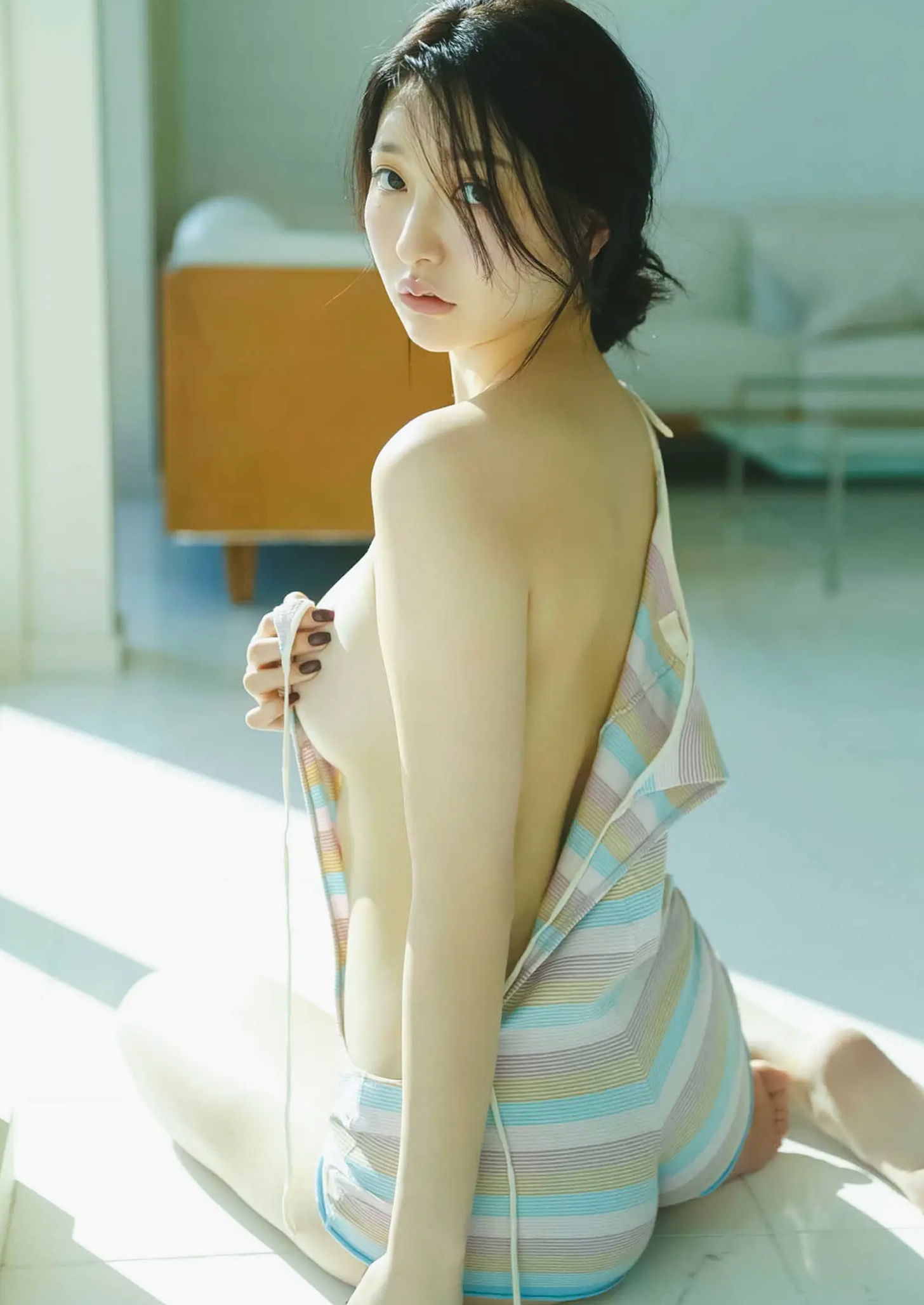 桥本萌花 - glamorous 湿身浴室性感私房写真 [49P]