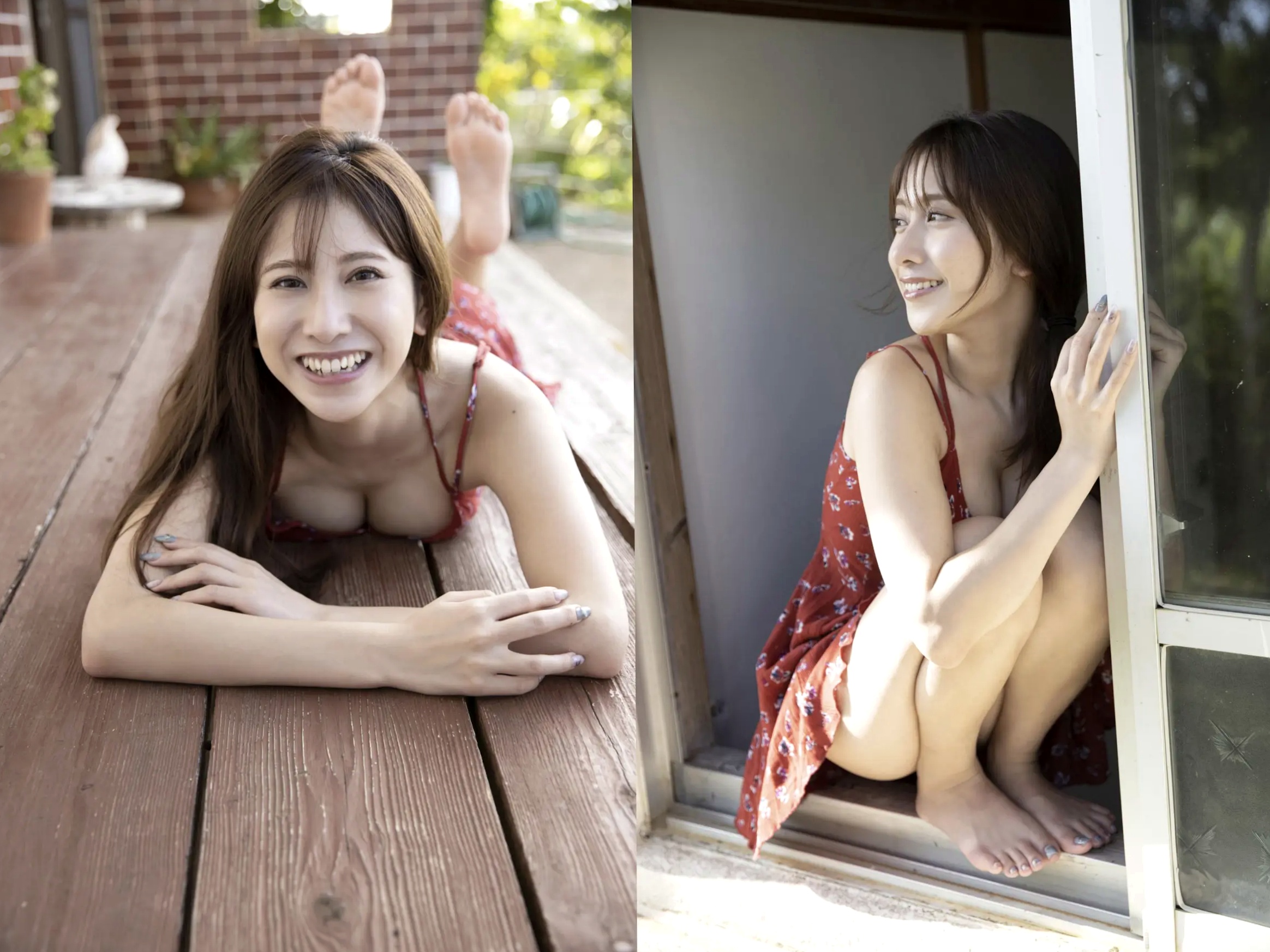 名取くるみ - ミスFLASH2021グランプリ 日系甜美私房内衣与泳装性感写真 [43P]