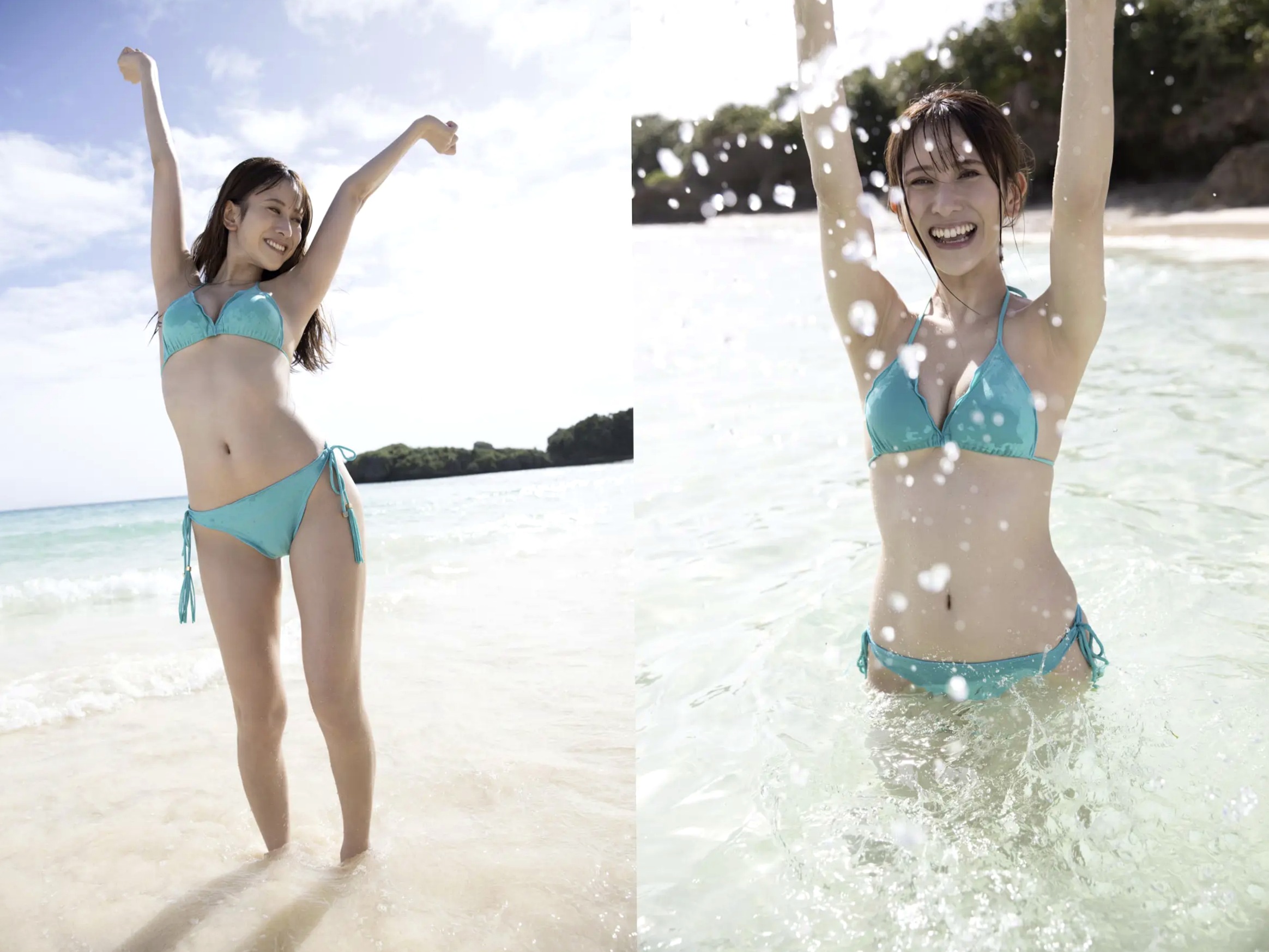 名取くるみ - ミスFLASH2021グランプリ 日系甜美私房内衣与泳装性感写真 [43P]