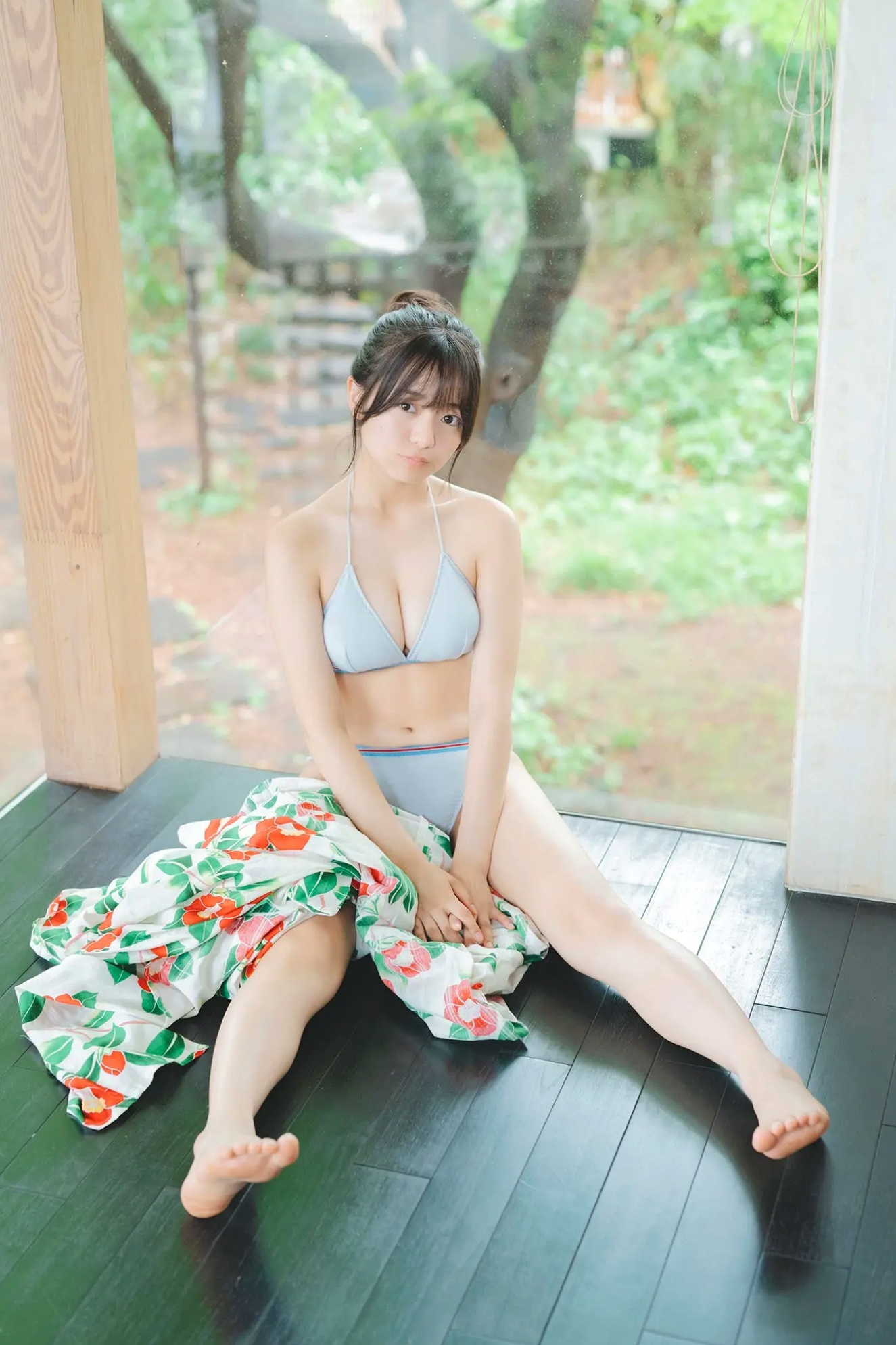 加藤綾乃 - なつやすみ！和服与浅色比基尼清新夏日写真 [54P]