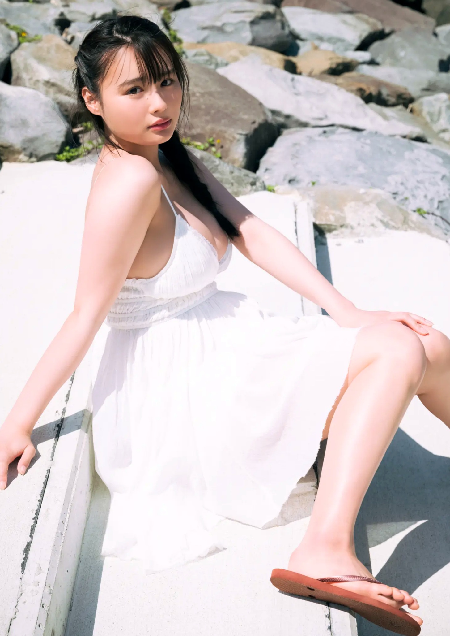 豊島心桜 - 愛でる [54P] 日本女星海边沙滩比基尼性感写真