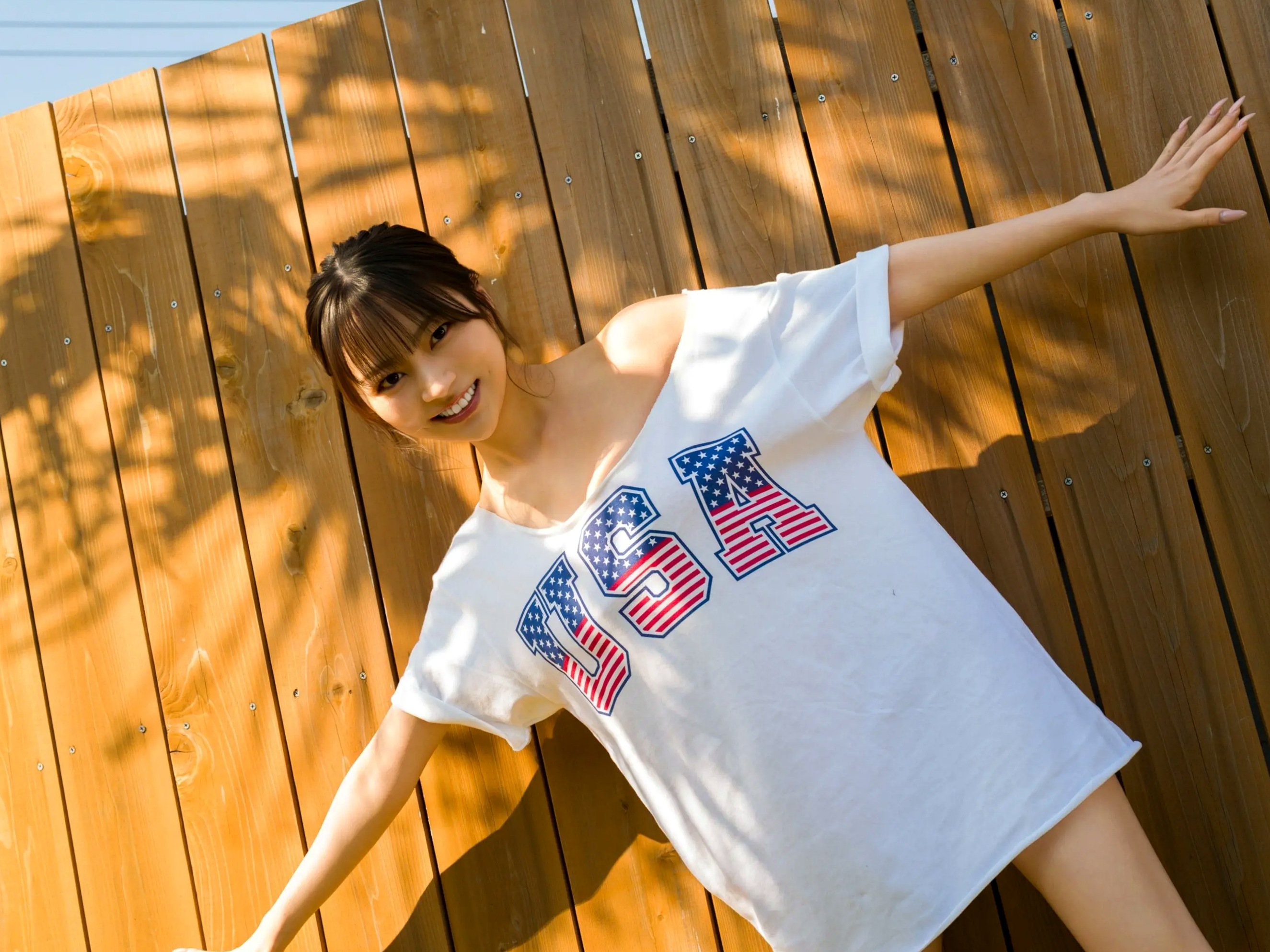 宇咲 - I am USA！！！[82P] 阳光户外比基尼与清纯元气牛仔写真