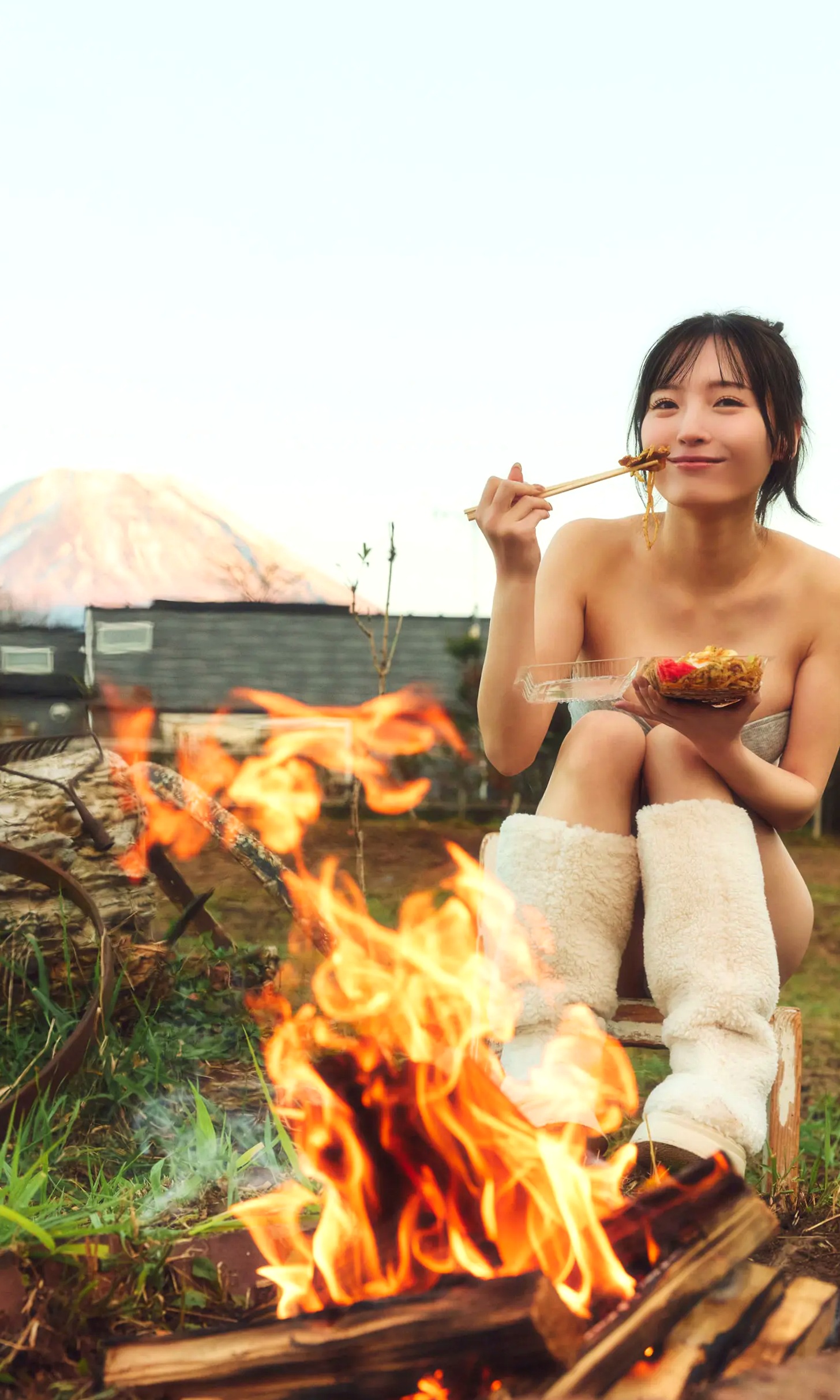 由良ゆら - ふゆゆら！清新户外与性感内衣写真 [55P]
