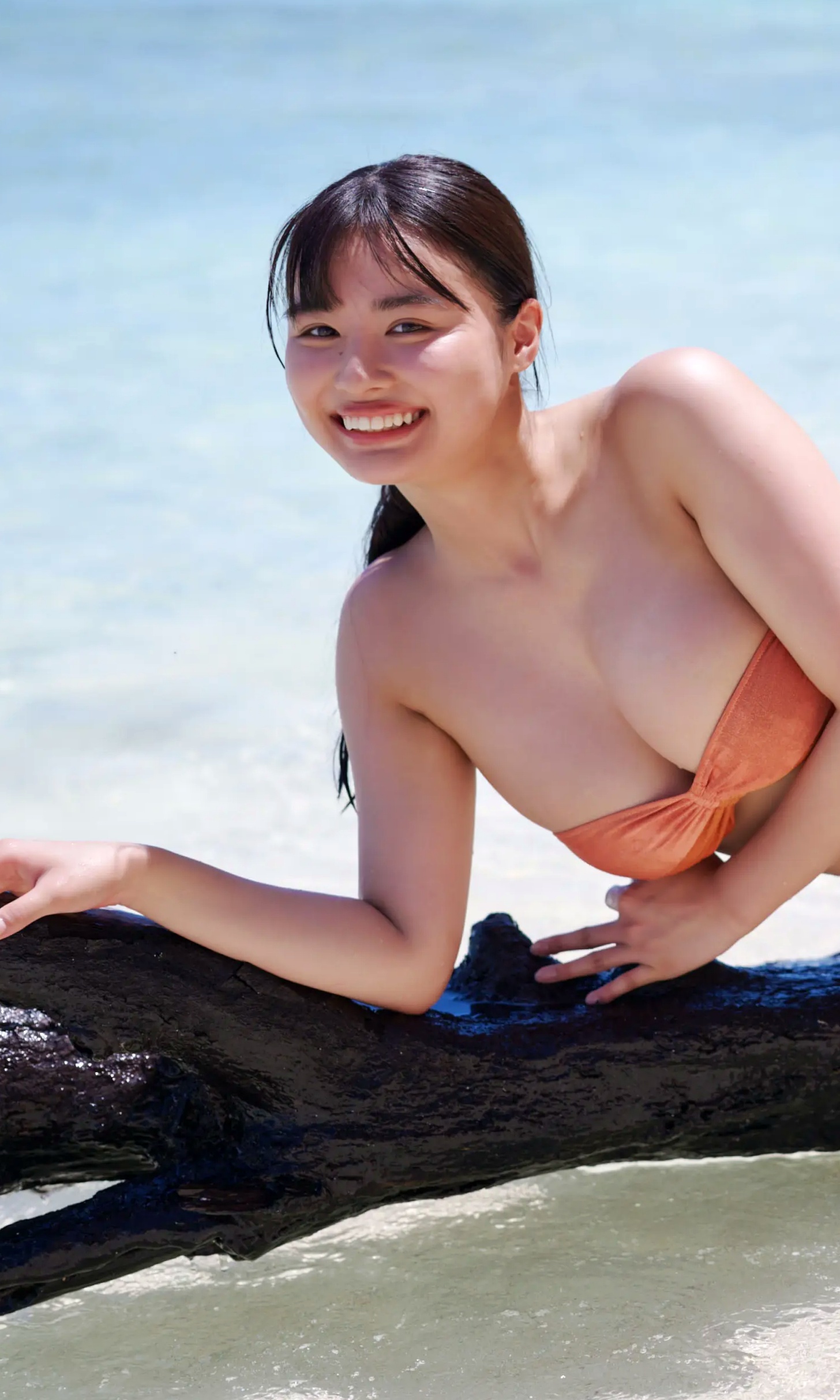 豊島心桜 - そのまんま、心桜。[62P] 户外清新风与蓝色比基尼性感写真