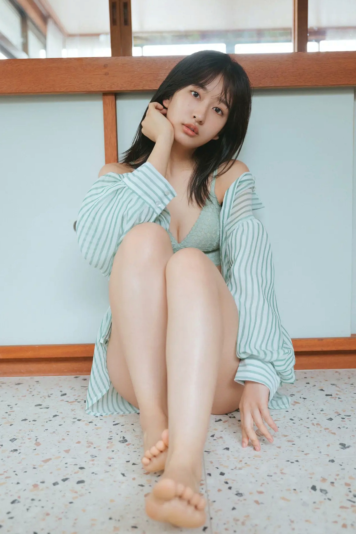 Gallery - 斉藤里奈 - Clear [59P] 日本清新家居内衣写真 清纯治愈私房照日本清新内衣家居清纯 女神私房照_秀色女神 - image 12