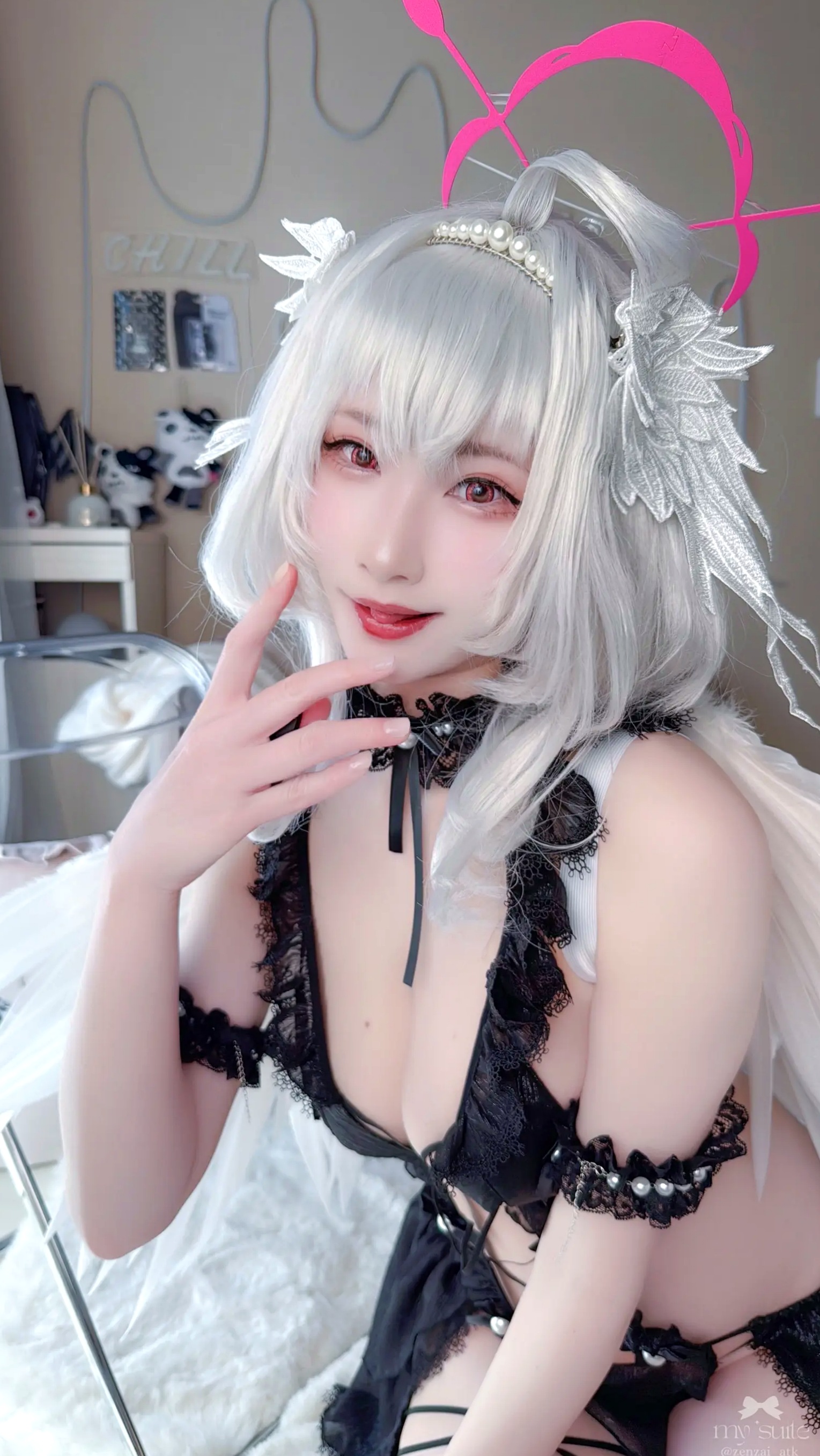Gallery - (Cosplay) [my suite] Atsuki あつき - Whiteday Pearl 2026 [176P] 日本Cosplay角色扮演性感天使内衣私房写真角色扮演日本性感内衣波涛胸涌 女神私房照_秀色女神 - image 31