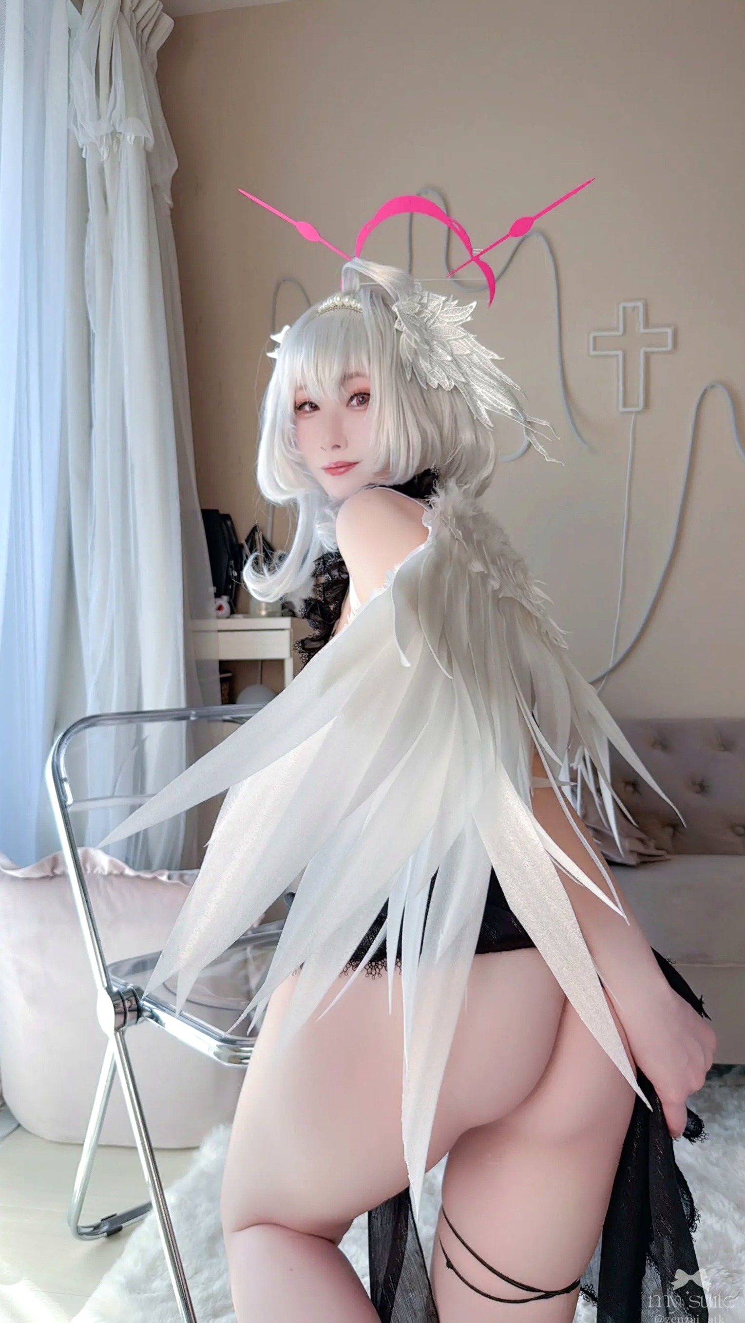 Gallery - (Cosplay) [my suite] Atsuki あつき - Whiteday Pearl 2026 [176P] 日本Cosplay角色扮演性感天使内衣私房写真角色扮演日本性感内衣波涛胸涌 女神私房照_秀色女神 - image 36