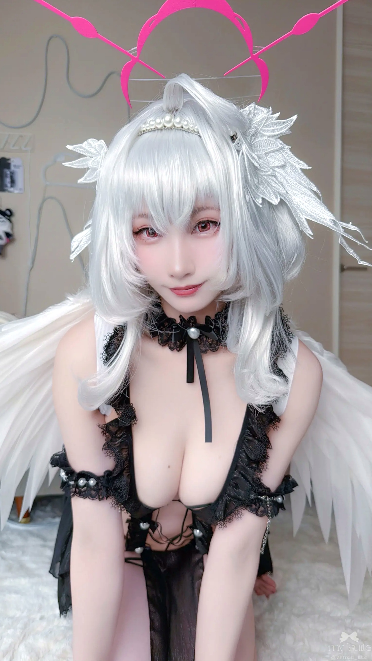 Gallery - (Cosplay) [my suite] Atsuki あつき - Whiteday Pearl 2026 [176P] 日本Cosplay角色扮演性感天使内衣私房写真角色扮演日本性感内衣波涛胸涌 女神私房照_秀色女神 - image 58