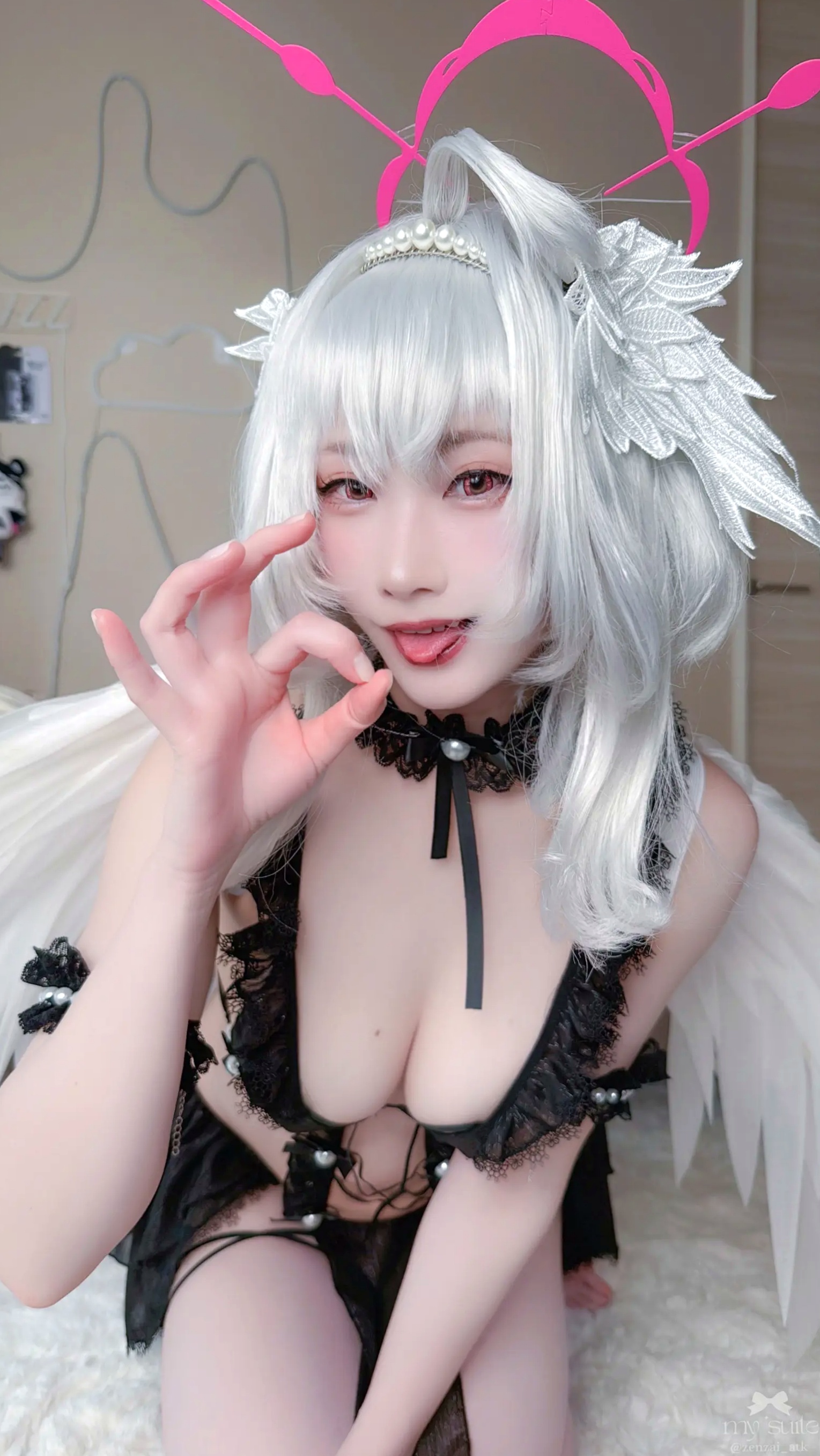 Gallery - (Cosplay) [my suite] Atsuki あつき - Whiteday Pearl 2026 [176P] 日本Cosplay角色扮演性感天使内衣私房写真角色扮演日本性感内衣波涛胸涌 女神私房照_秀色女神 - image 59