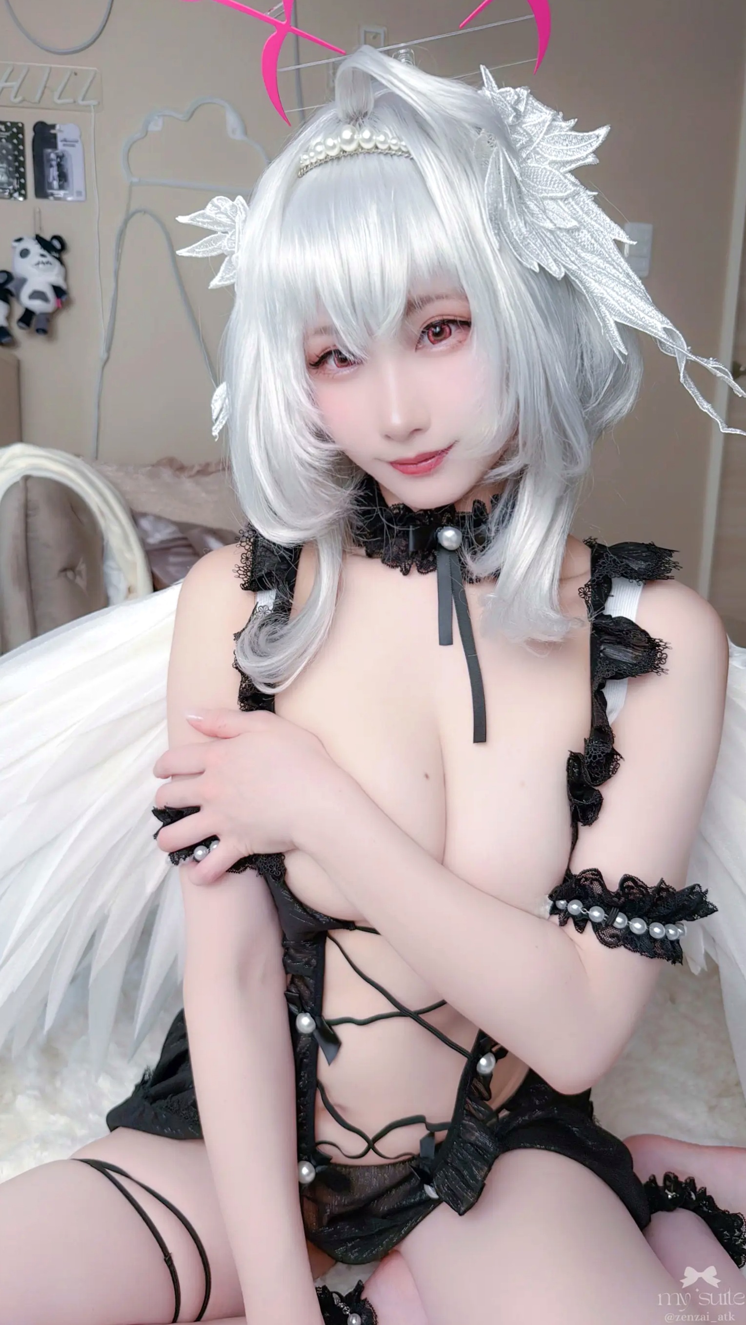 (Cosplay) [my suite] Atsuki あつき - Whiteday Pearl 2026 [176P] 日本Cosplay角色扮演性感天使内衣私房写真