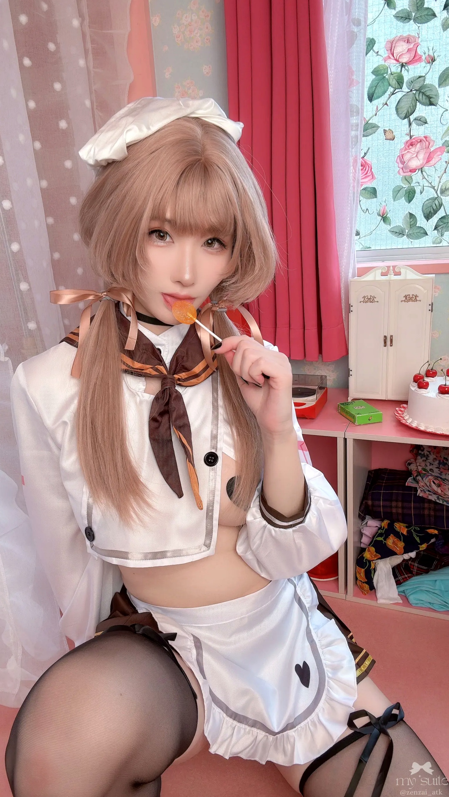 Gallery - (Cosplay) [my suite] Atsuki あつき - Valentine Bready 2026 [235P] 情人节大尺度女仆装黑丝诱惑写真角色扮演性感黑丝诱惑日本女仆大尺度 女神私房照_秀色女神 - image 11
