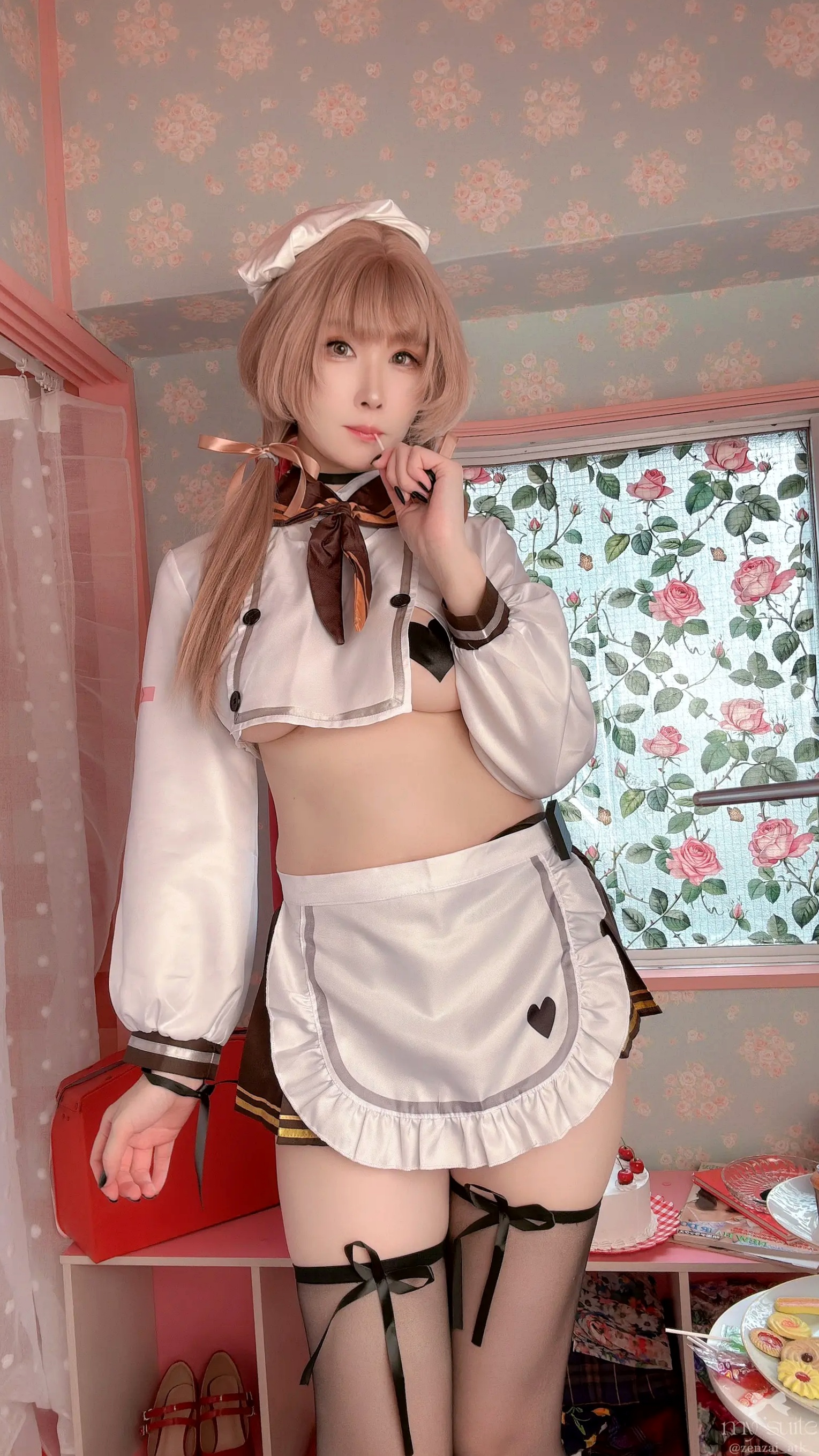 Gallery - (Cosplay) [my suite] Atsuki あつき - Valentine Bready 2026 [235P] 情人节大尺度女仆装黑丝诱惑写真角色扮演性感黑丝诱惑日本女仆大尺度 女神私房照_秀色女神 - image 24