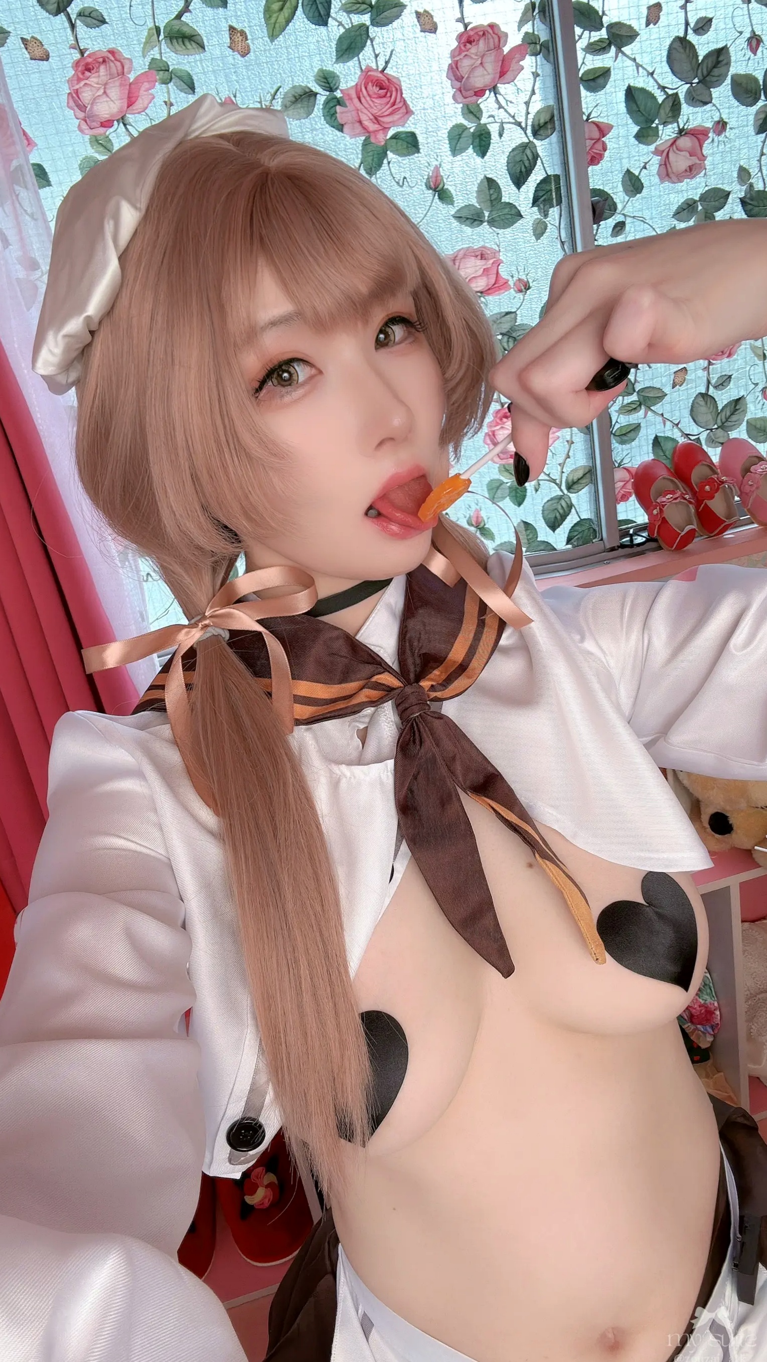 (Cosplay) [my suite] Atsuki あつき - Valentine Bready 2026 [235P] 情人节大尺度女仆装黑丝诱惑写真
