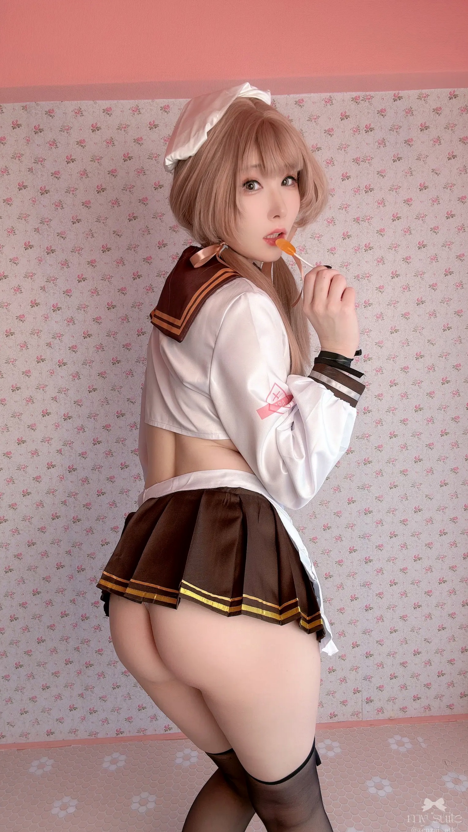 (Cosplay) [my suite] Atsuki あつき - Valentine Bready 2026 [235P] 情人节大尺度女仆装黑丝诱惑写真