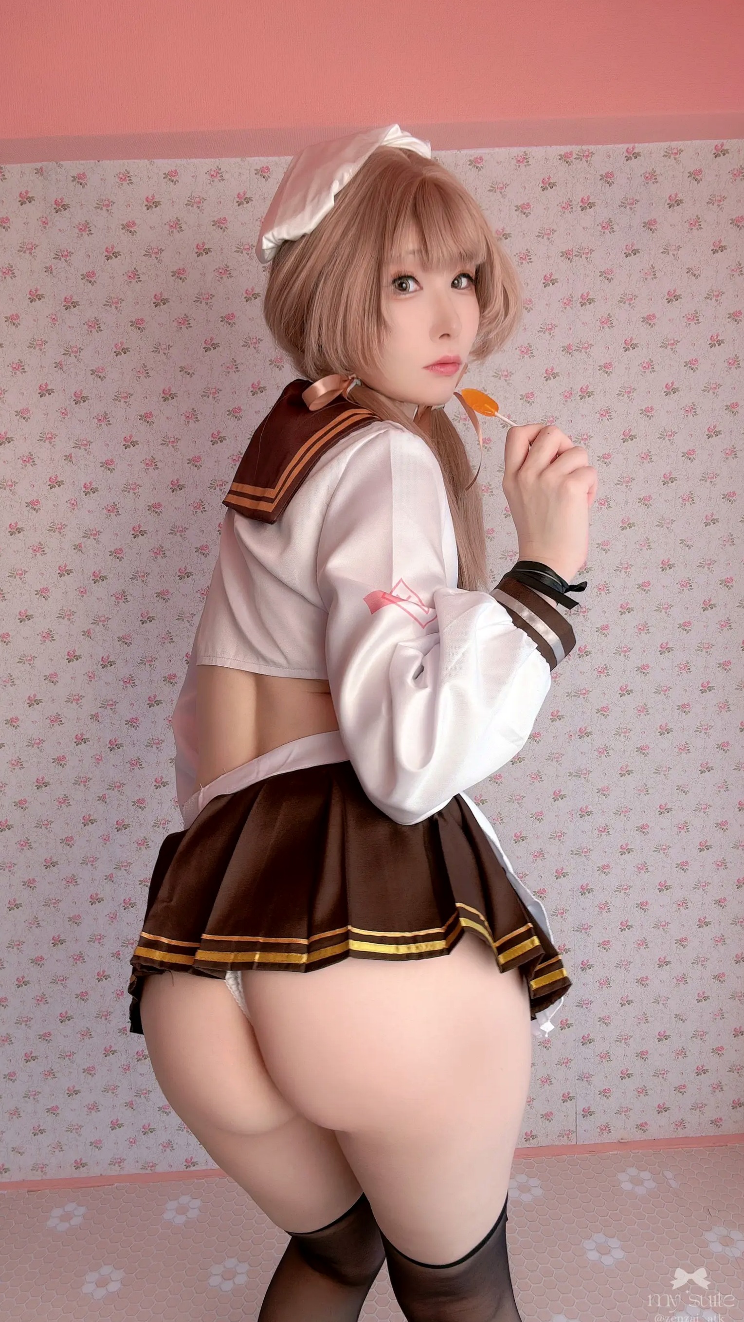 (Cosplay) [my suite] Atsuki あつき - Valentine Bready 2026 [235P] 情人节大尺度女仆装黑丝诱惑写真