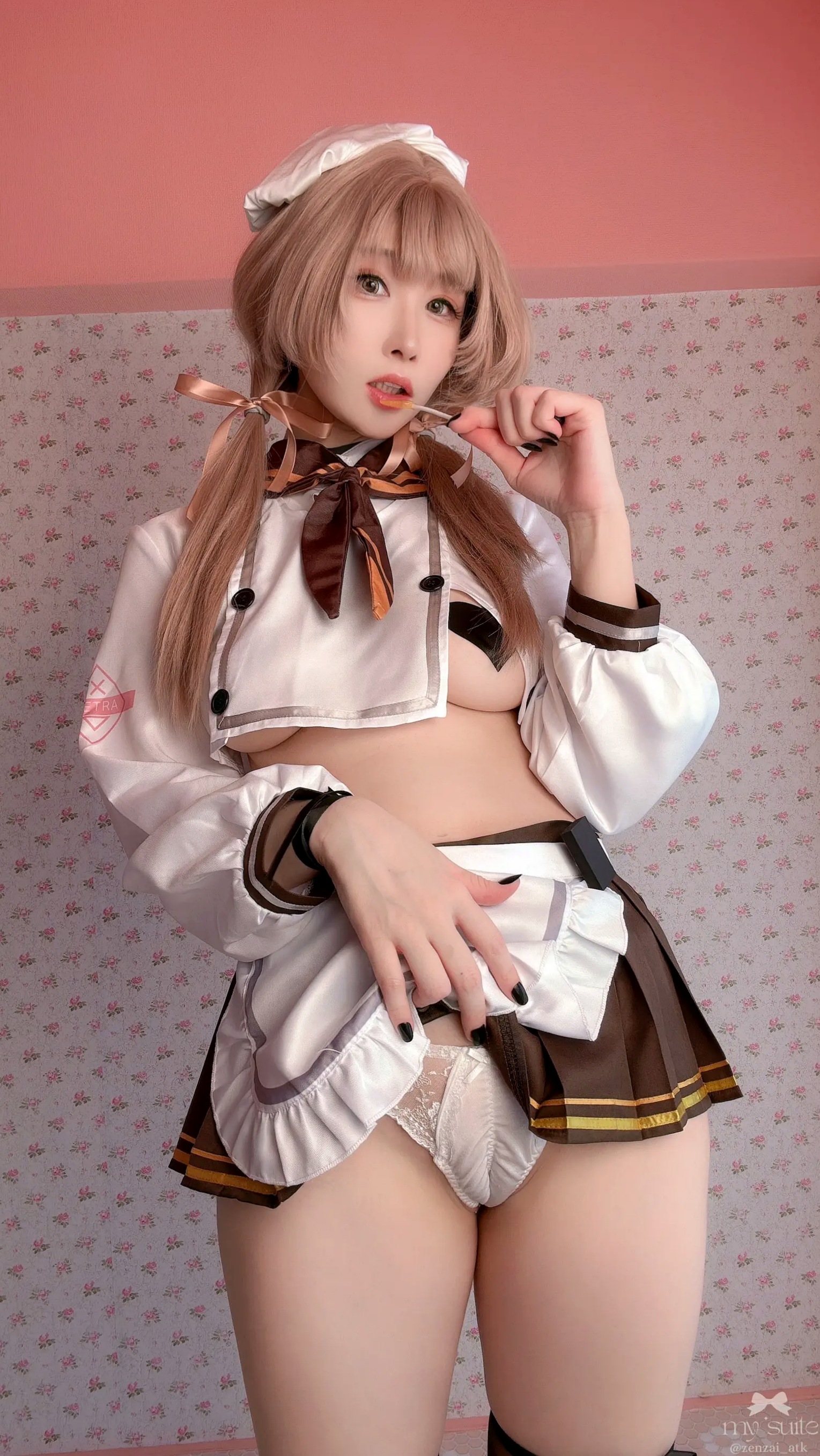 (Cosplay) [my suite] Atsuki あつき - Valentine Bready 2026 [235P] 情人节大尺度女仆装黑丝诱惑写真