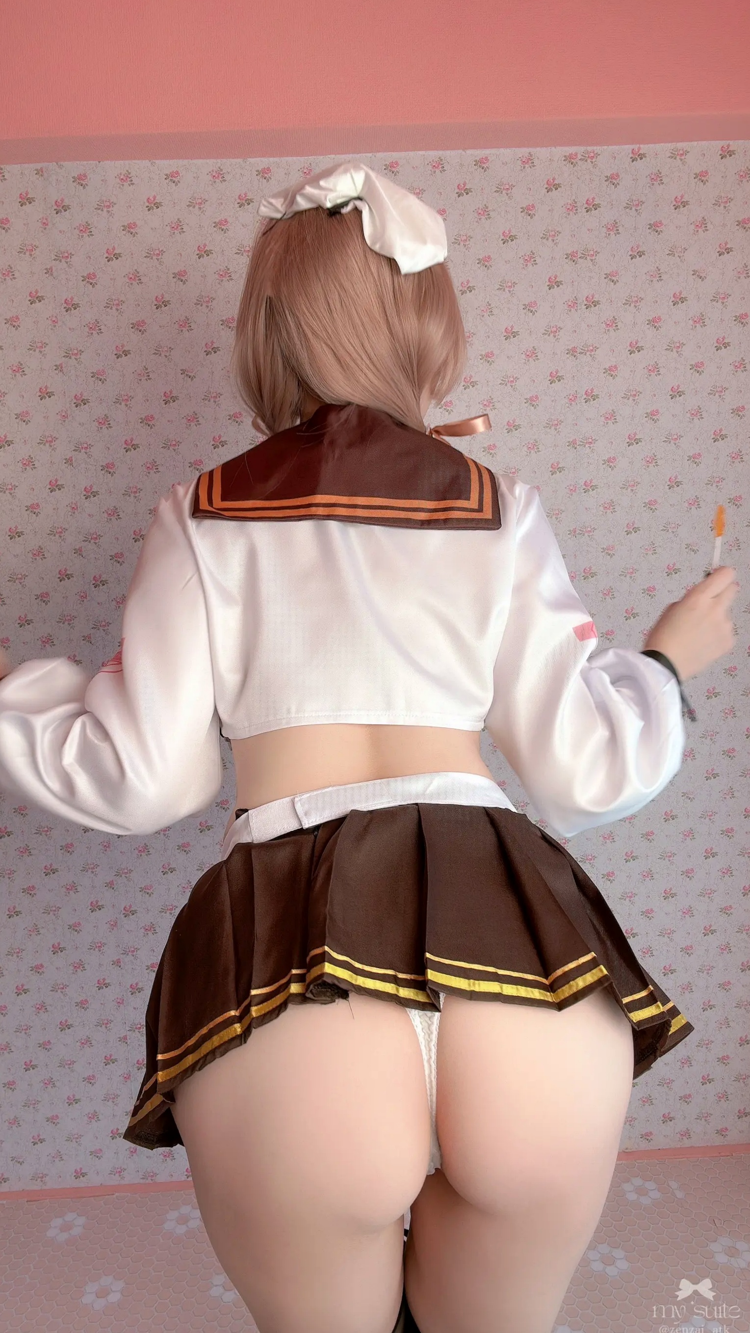 (Cosplay) [my suite] Atsuki あつき - Valentine Bready 2026 [235P] 情人节大尺度女仆装黑丝诱惑写真