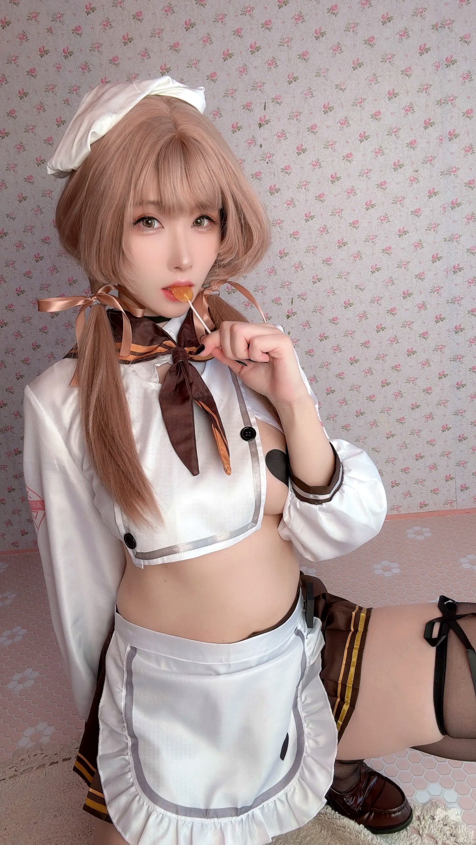 (Cosplay) [my suite] Atsuki あつき - Valentine Bready 2026 [235P] 情人节大尺度女仆装黑丝诱惑写真