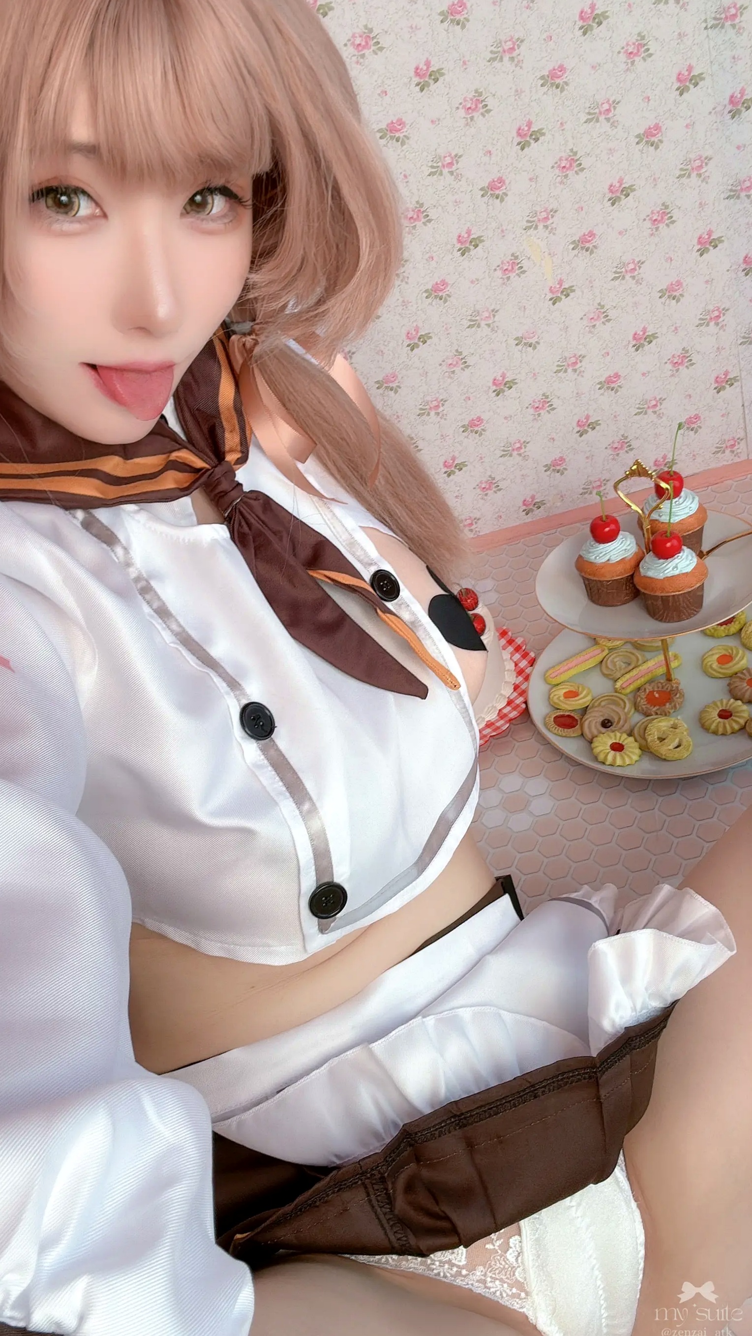 (Cosplay) [my suite] Atsuki あつき - Valentine Bready 2026 [235P] 情人节大尺度女仆装黑丝诱惑写真