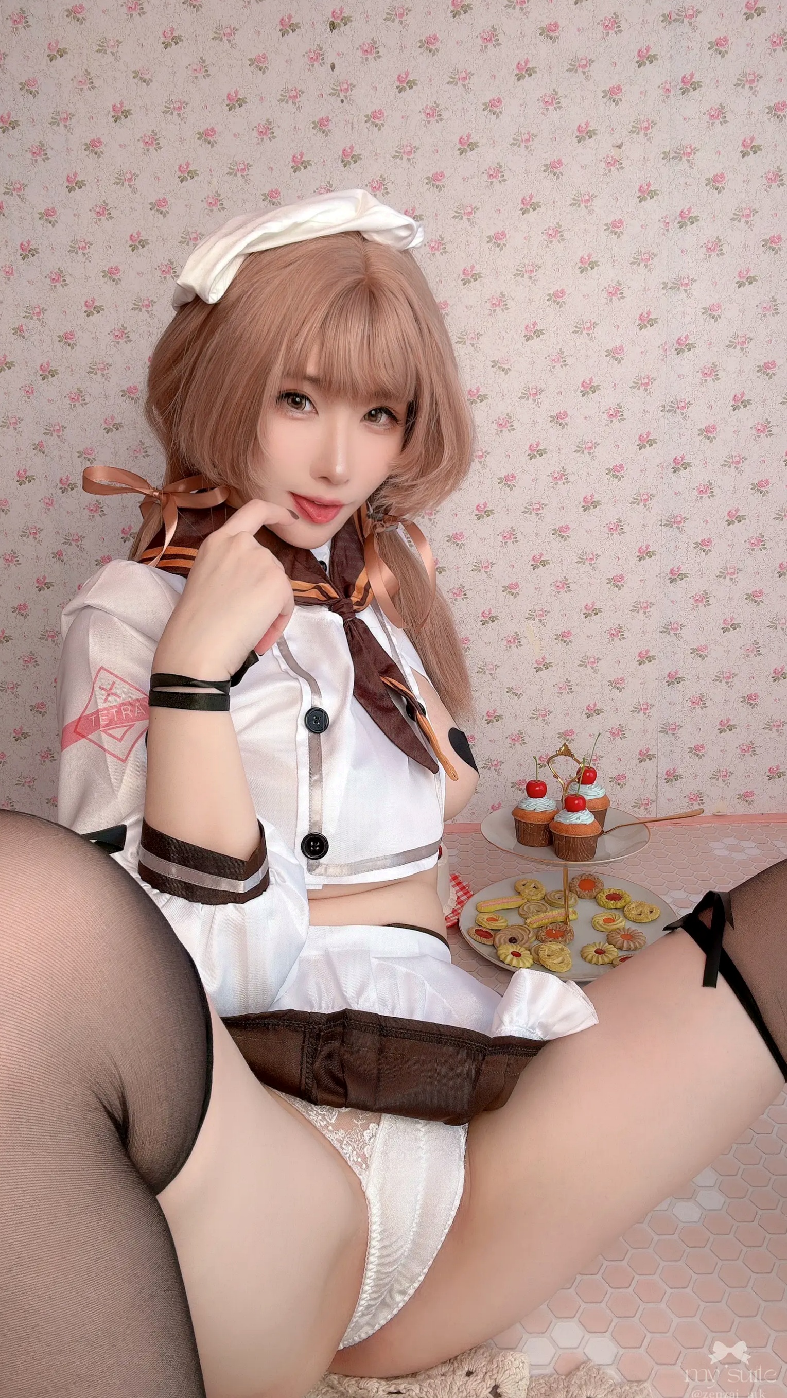 (Cosplay) [my suite] Atsuki あつき - Valentine Bready 2026 [235P] 情人节大尺度女仆装黑丝诱惑写真