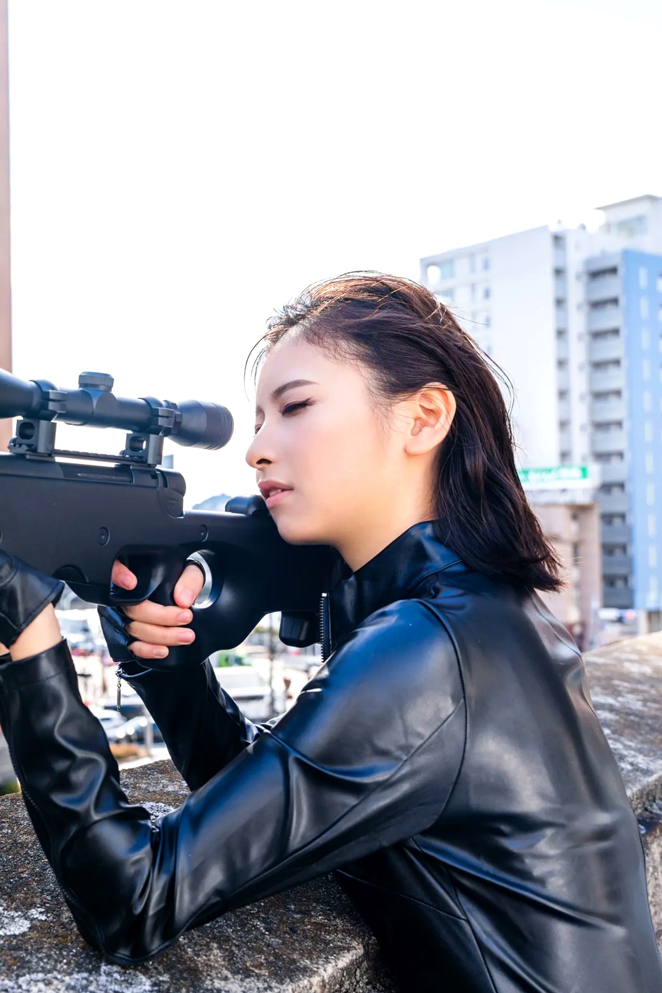 Gallery - 一ノ瀬瑠菜 - 酷帅特工刺客写真 [51P] | 日本冷艳女神角色扮演与性感私房日本角色扮演冷艳性感内衣 女神私房照_秀色女神 - image 12