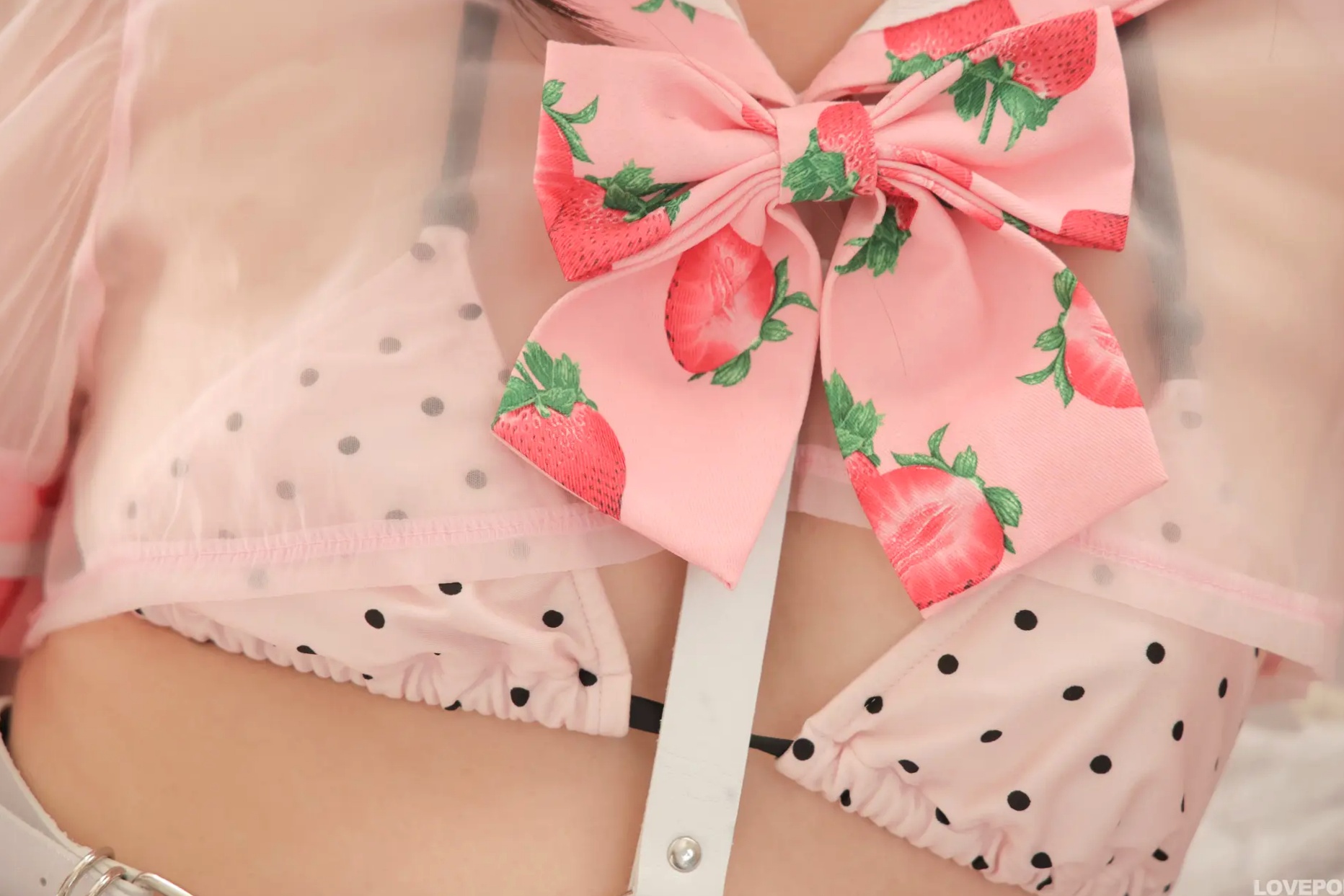 Gallery - [LOVEPOP] Ume Hyakka 百花梅 Photoset 09 粉红草莓水手服萌系性感私房写真 [99P]日本萌系内衣私房照角色扮演 女神私房照_秀色女神 - image 52