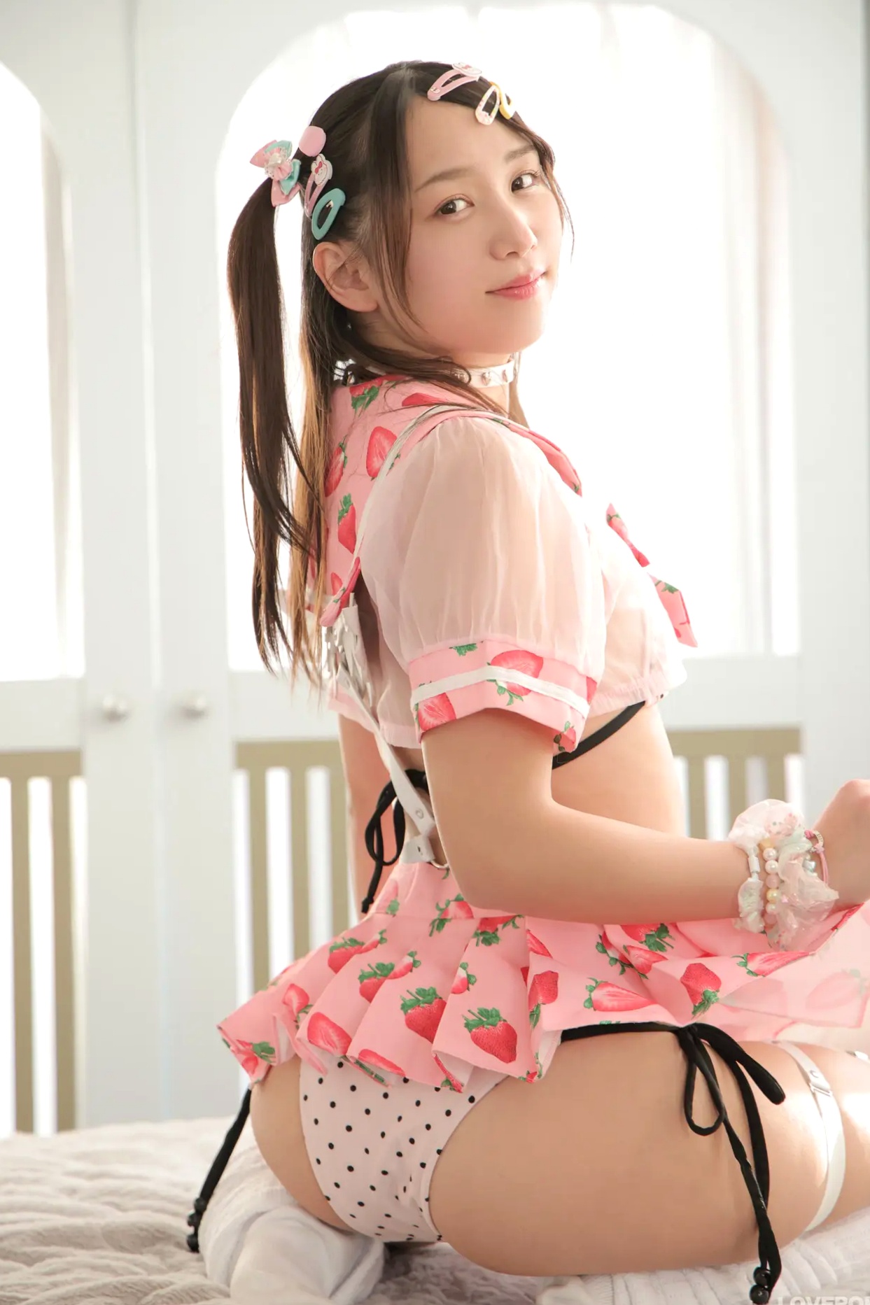 Gallery - [LOVEPOP] Ume Hyakka 百花梅 Photoset 09 粉红草莓水手服萌系性感私房写真 [99P]日本萌系内衣私房照角色扮演 女神私房照_秀色女神 - image 78