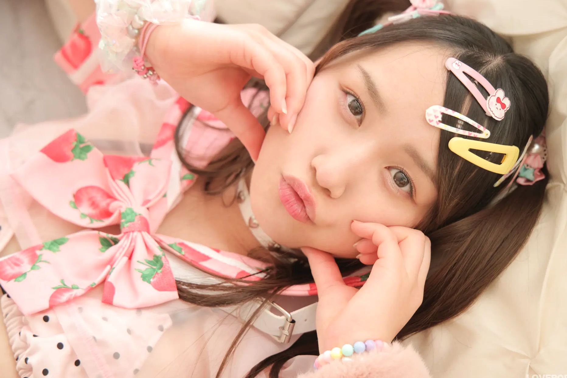 Gallery - [LOVEPOP] Ume Hyakka 百花梅 Photoset 09 粉红草莓水手服萌系性感私房写真 [99P]日本萌系内衣私房照角色扮演 女神私房照_秀色女神 - image 88