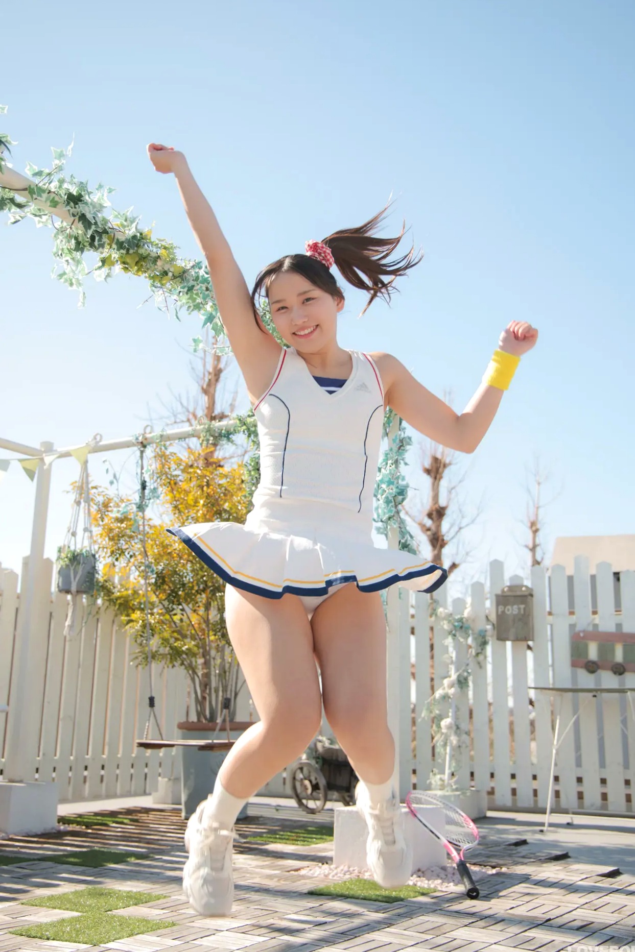Gallery - [LOVEPOP] Ume Hyakka 百花梅 Photoset 08 [111P] 户外运动啦啦队制服清纯性感写真日本制服清新户外美臀 女神私房照_秀色女神 - image 30