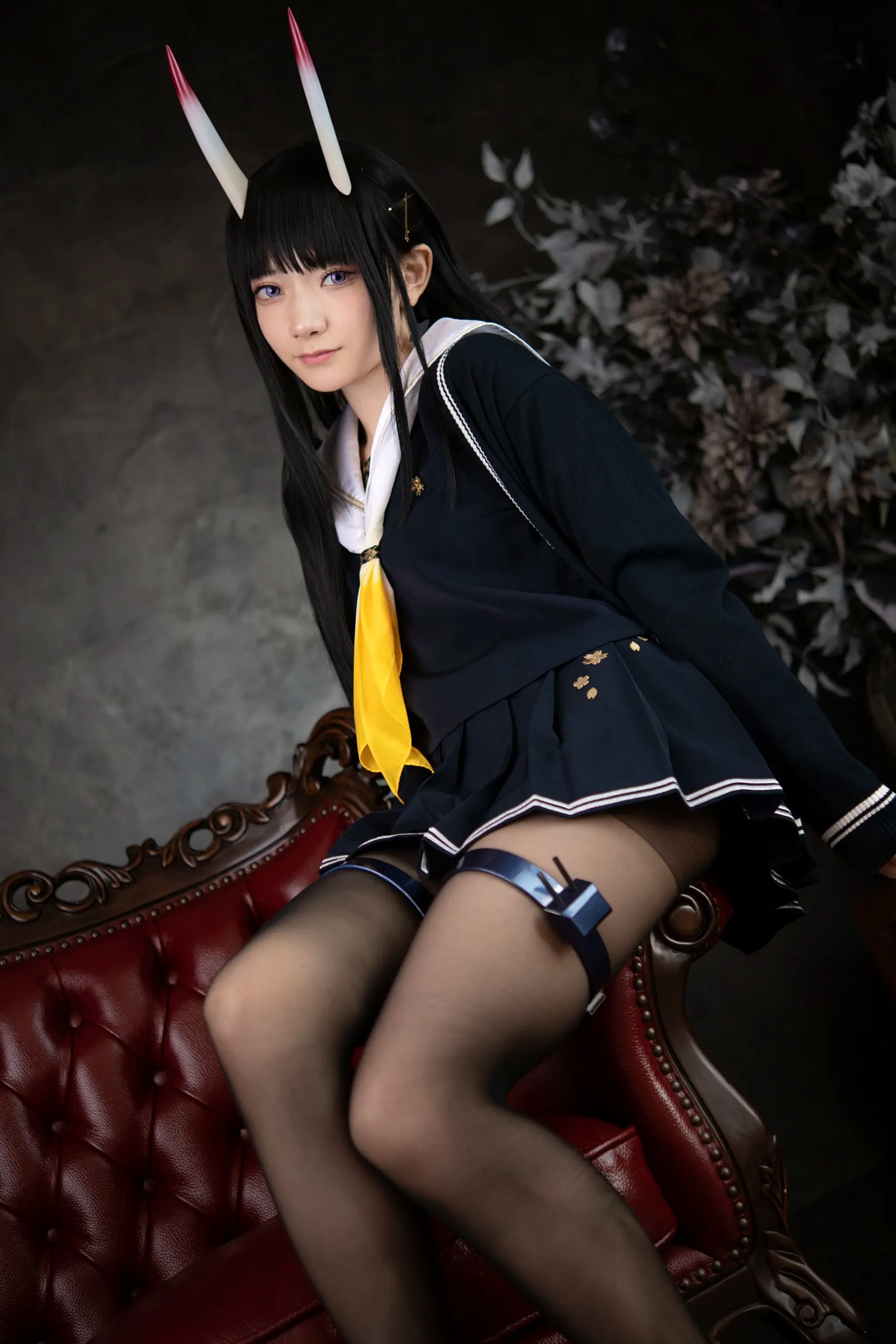 Gallery - (Cosplay) Sakurai 尊みを感じて桜井 - 本日着任、能代战力强化请求 碧蓝航线能代黑丝制服COS [186P]角色扮演黑丝制服日本美腿 女神私房照_秀色女神 - image 3