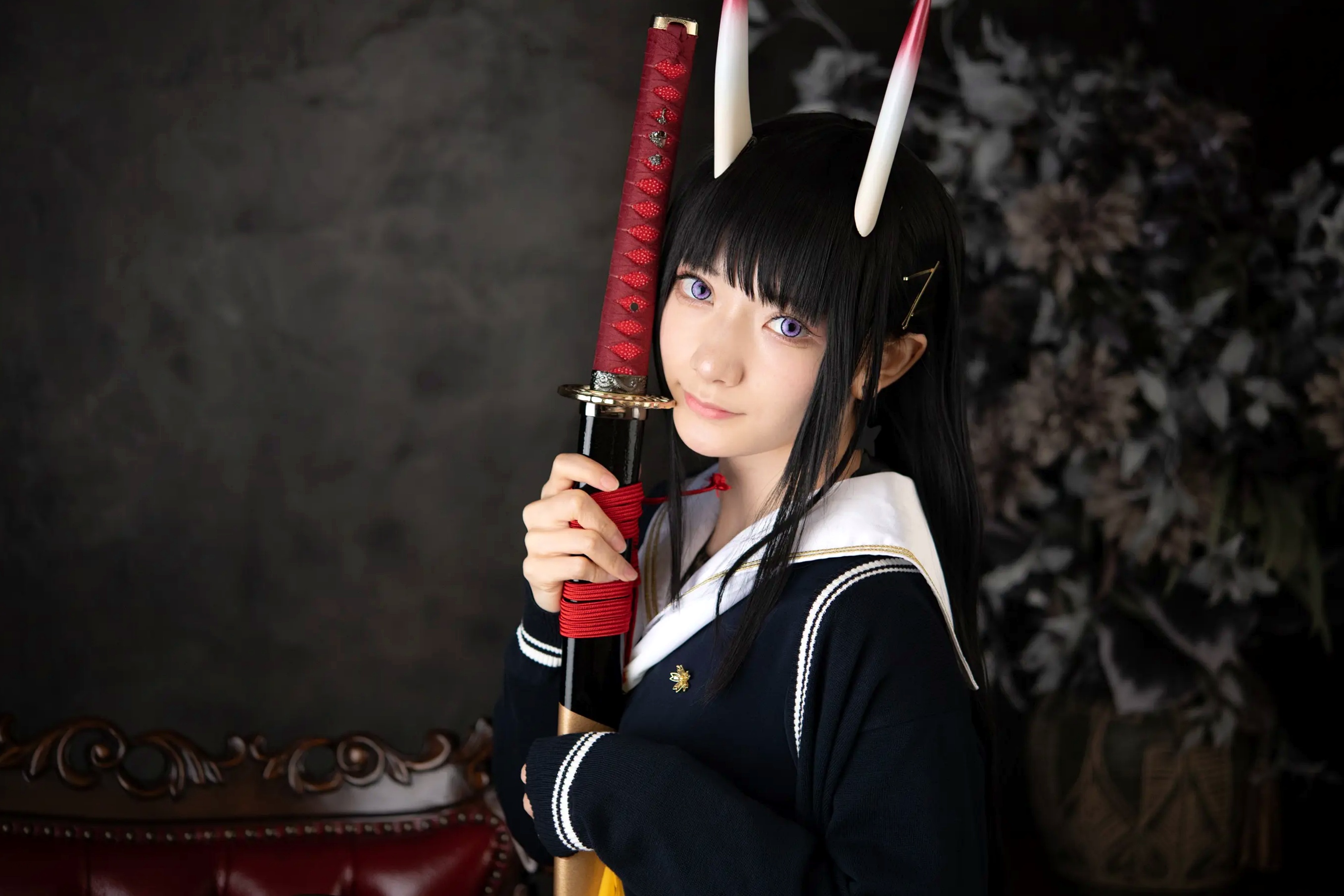 Gallery - (Cosplay) Sakurai 尊みを感じて桜井 - 本日着任、能代战力强化请求 碧蓝航线能代黑丝制服COS [186P]角色扮演黑丝制服日本美腿 女神私房照_秀色女神 - image 21