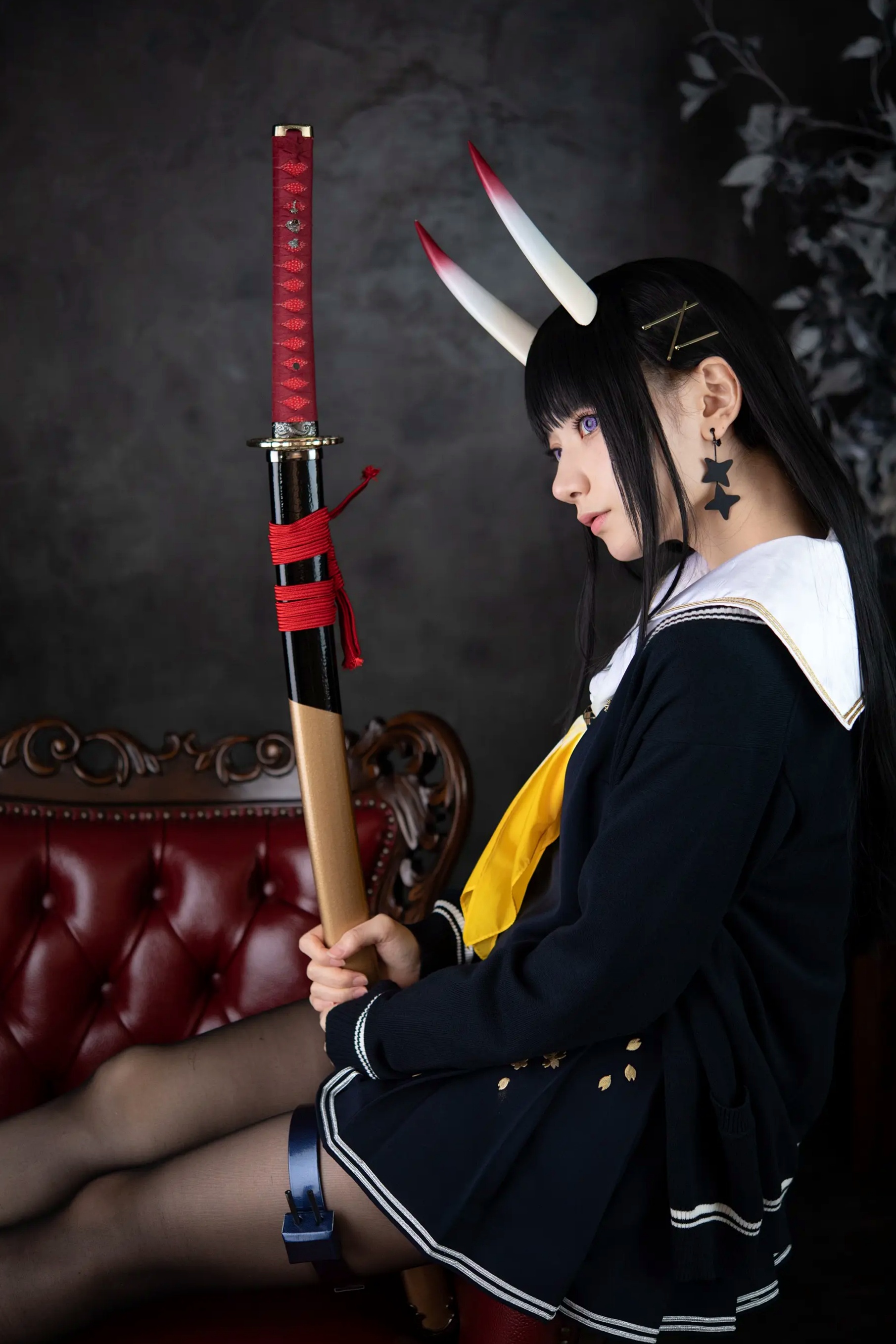 Gallery - (Cosplay) Sakurai 尊みを感じて桜井 - 本日着任、能代战力强化请求 碧蓝航线能代黑丝制服COS [186P]角色扮演黑丝制服日本美腿 女神私房照_秀色女神 - image 23