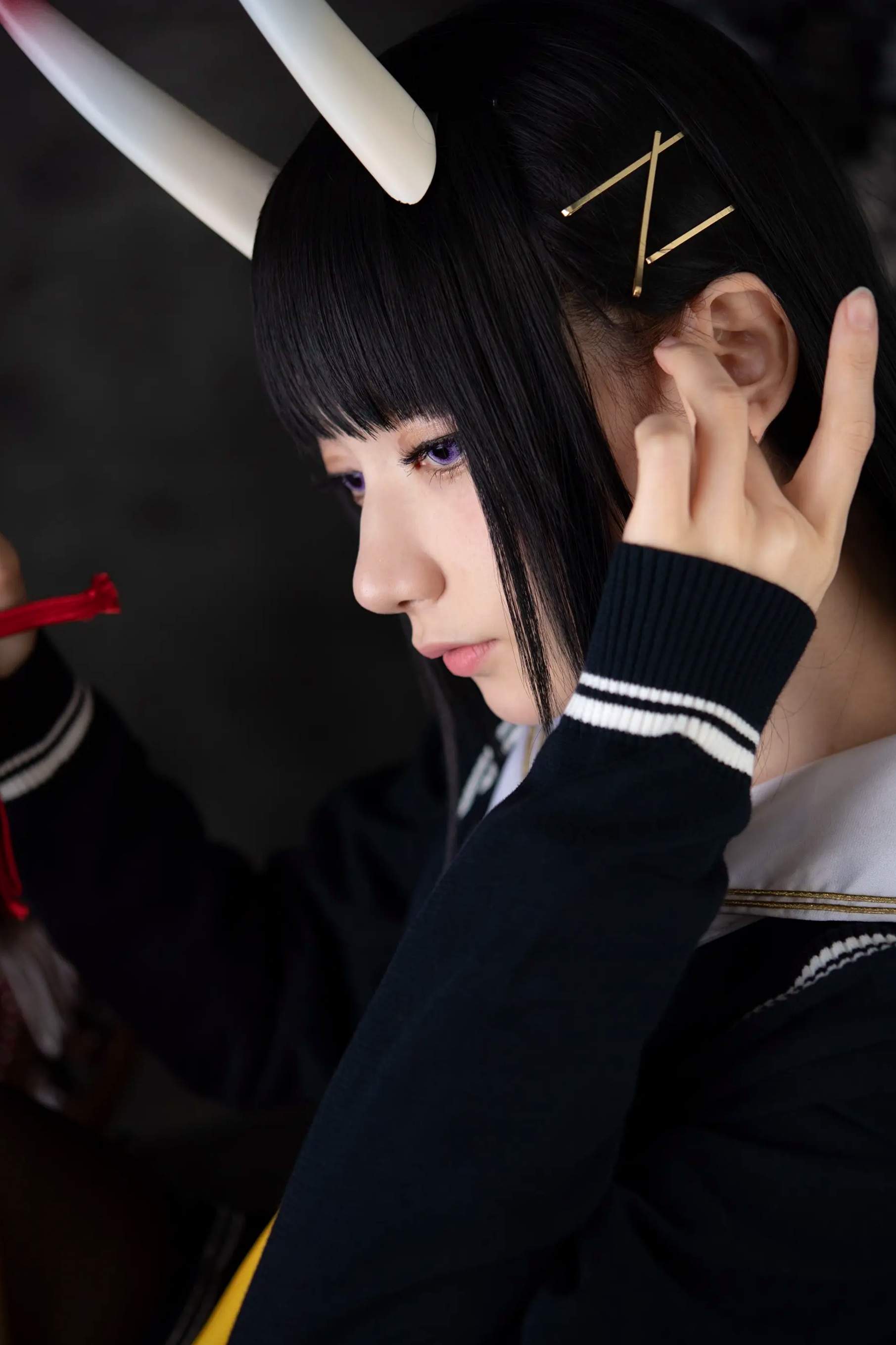 Gallery - (Cosplay) Sakurai 尊みを感じて桜井 - 本日着任、能代战力强化请求 碧蓝航线能代黑丝制服COS [186P]角色扮演黑丝制服日本美腿 女神私房照_秀色女神 - image 25