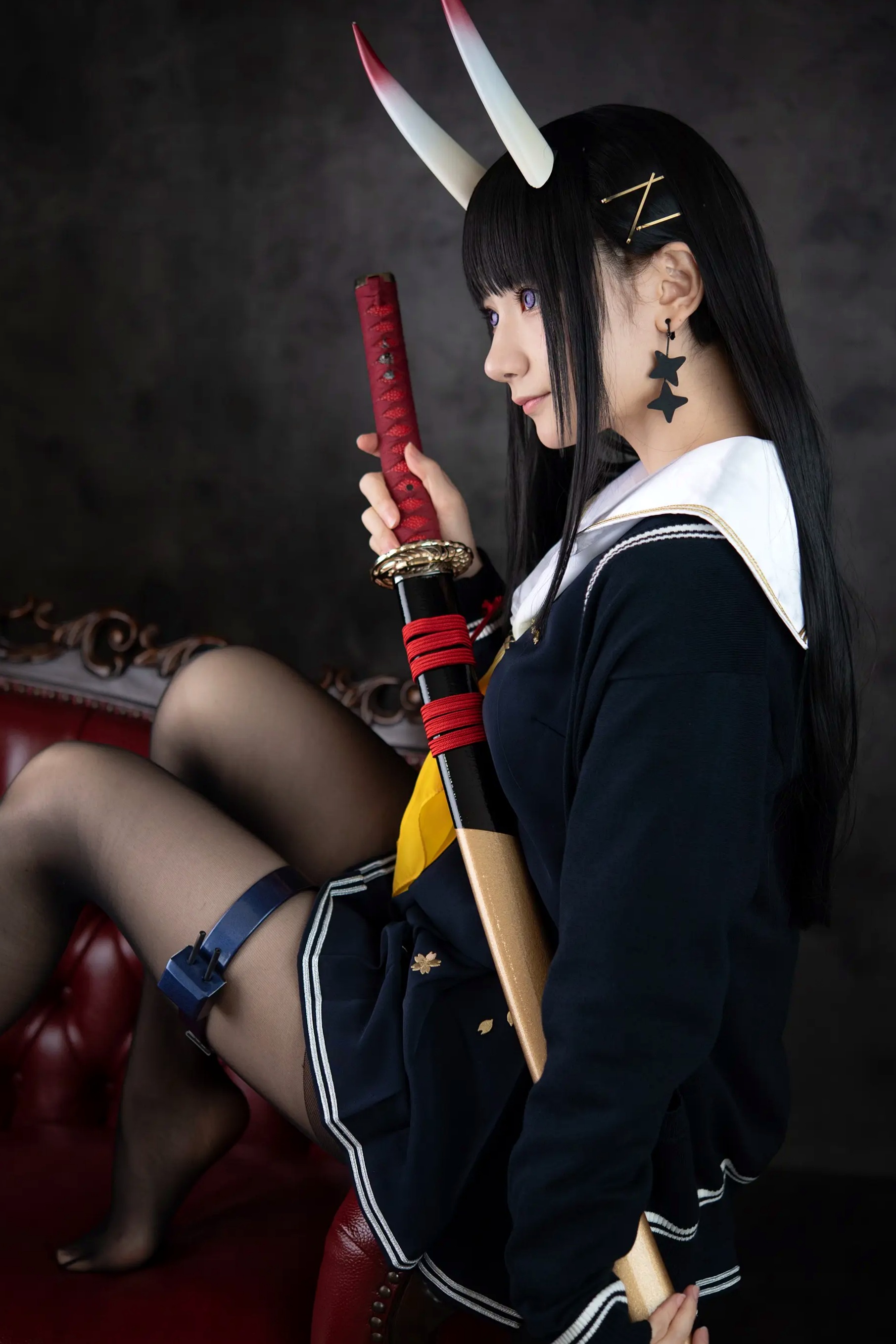Gallery - (Cosplay) Sakurai 尊みを感じて桜井 - 本日着任、能代战力强化请求 碧蓝航线能代黑丝制服COS [186P]角色扮演黑丝制服日本美腿 女神私房照_秀色女神 - image 30