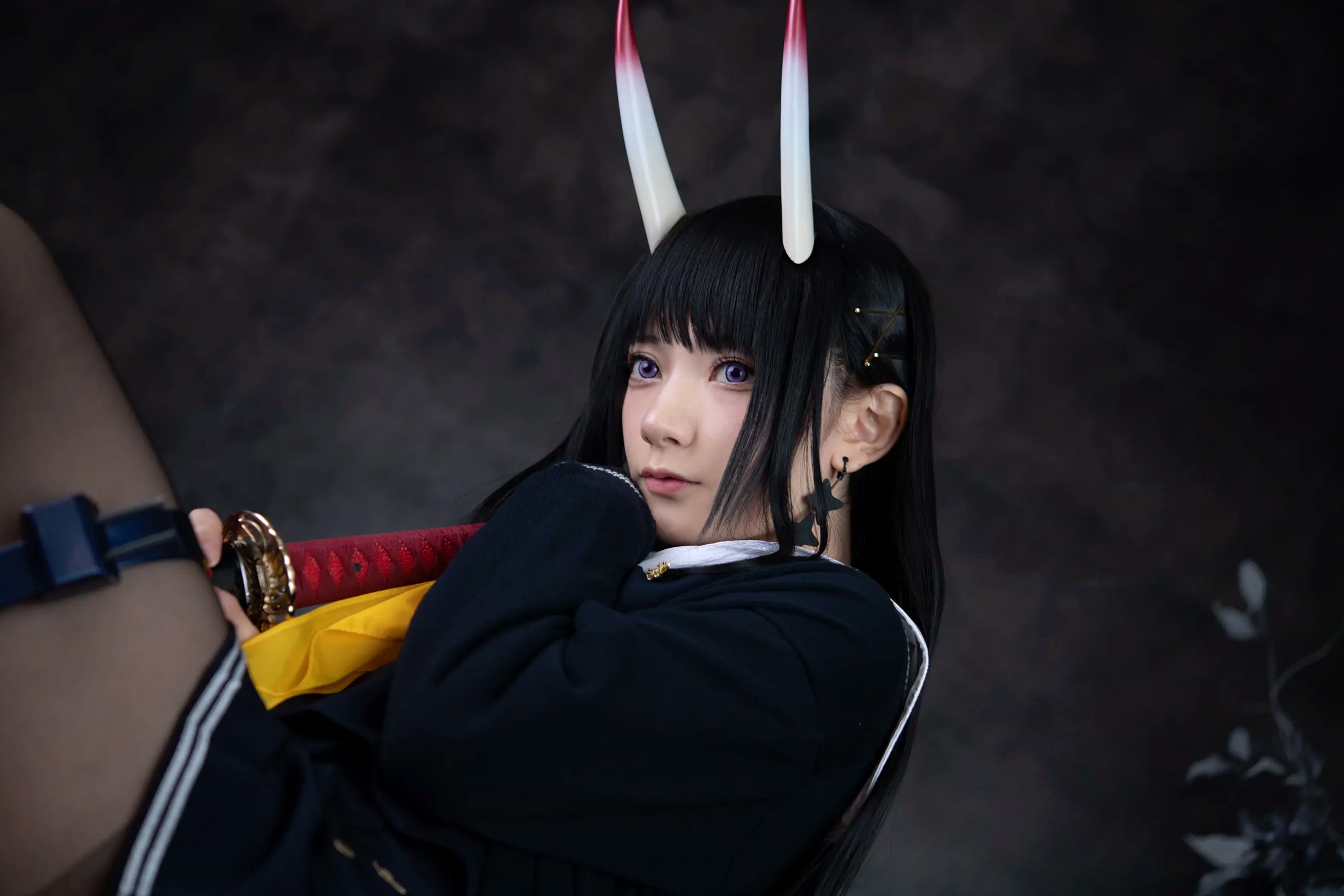 Gallery - (Cosplay) Sakurai 尊みを感じて桜井 - 本日着任、能代战力强化请求 碧蓝航线能代黑丝制服COS [186P]角色扮演黑丝制服日本美腿 女神私房照_秀色女神 - image 40