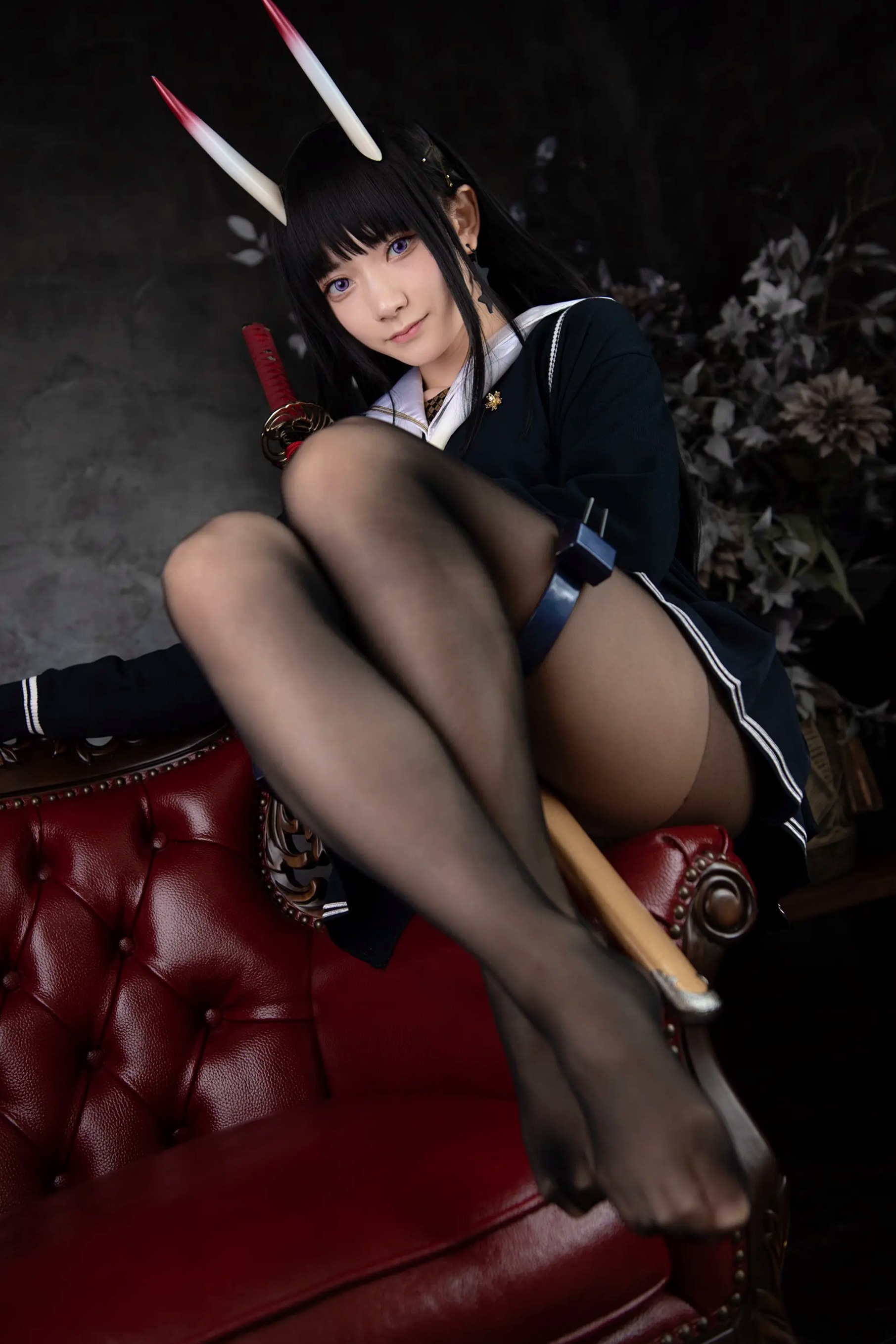 Gallery - (Cosplay) Sakurai 尊みを感じて桜井 - 本日着任、能代战力强化请求 碧蓝航线能代黑丝制服COS [186P]角色扮演黑丝制服日本美腿 女神私房照_秀色女神 - image 42