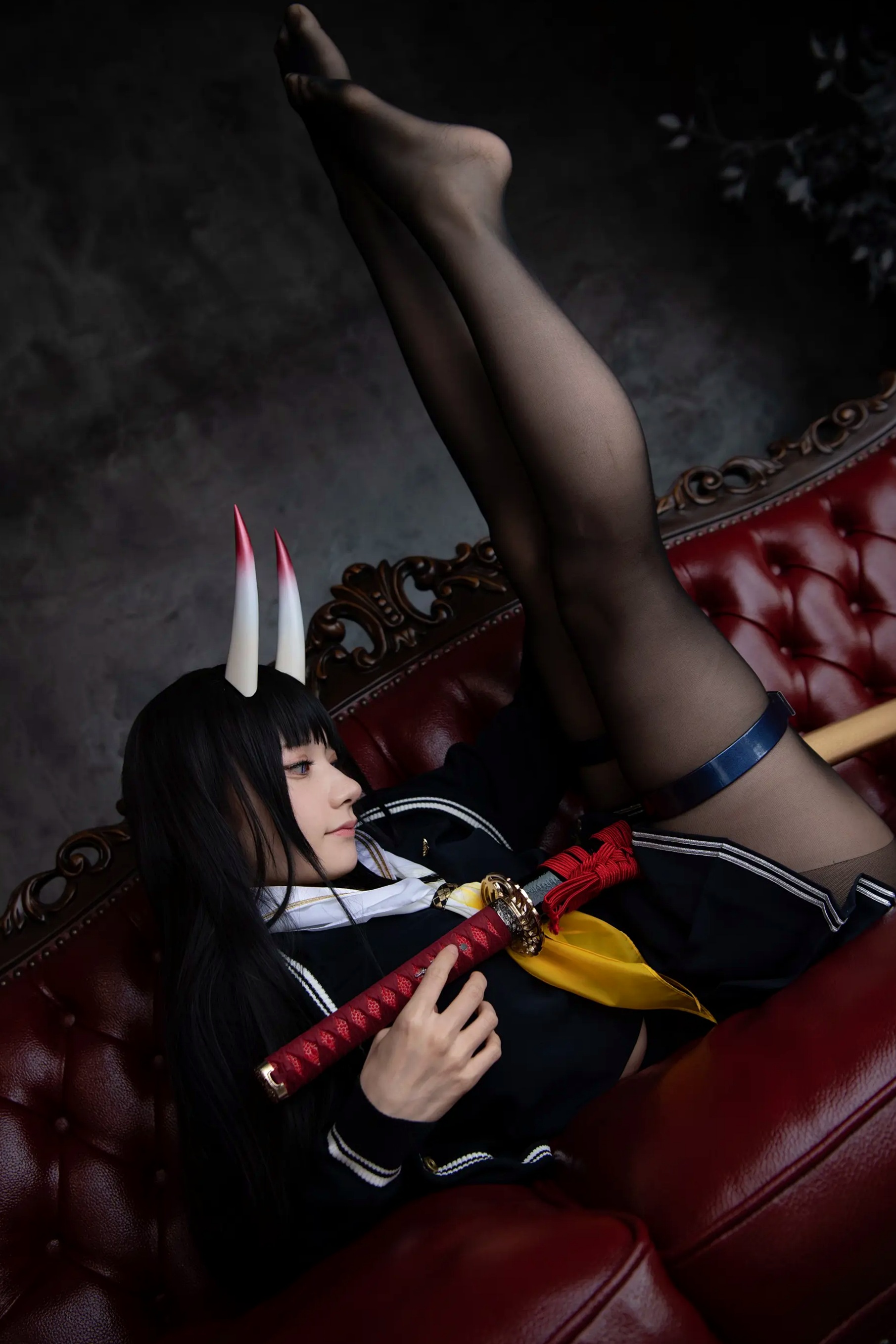Gallery - (Cosplay) Sakurai 尊みを感じて桜井 - 本日着任、能代战力强化请求 碧蓝航线能代黑丝制服COS [186P]角色扮演黑丝制服日本美腿 女神私房照_秀色女神 - image 62