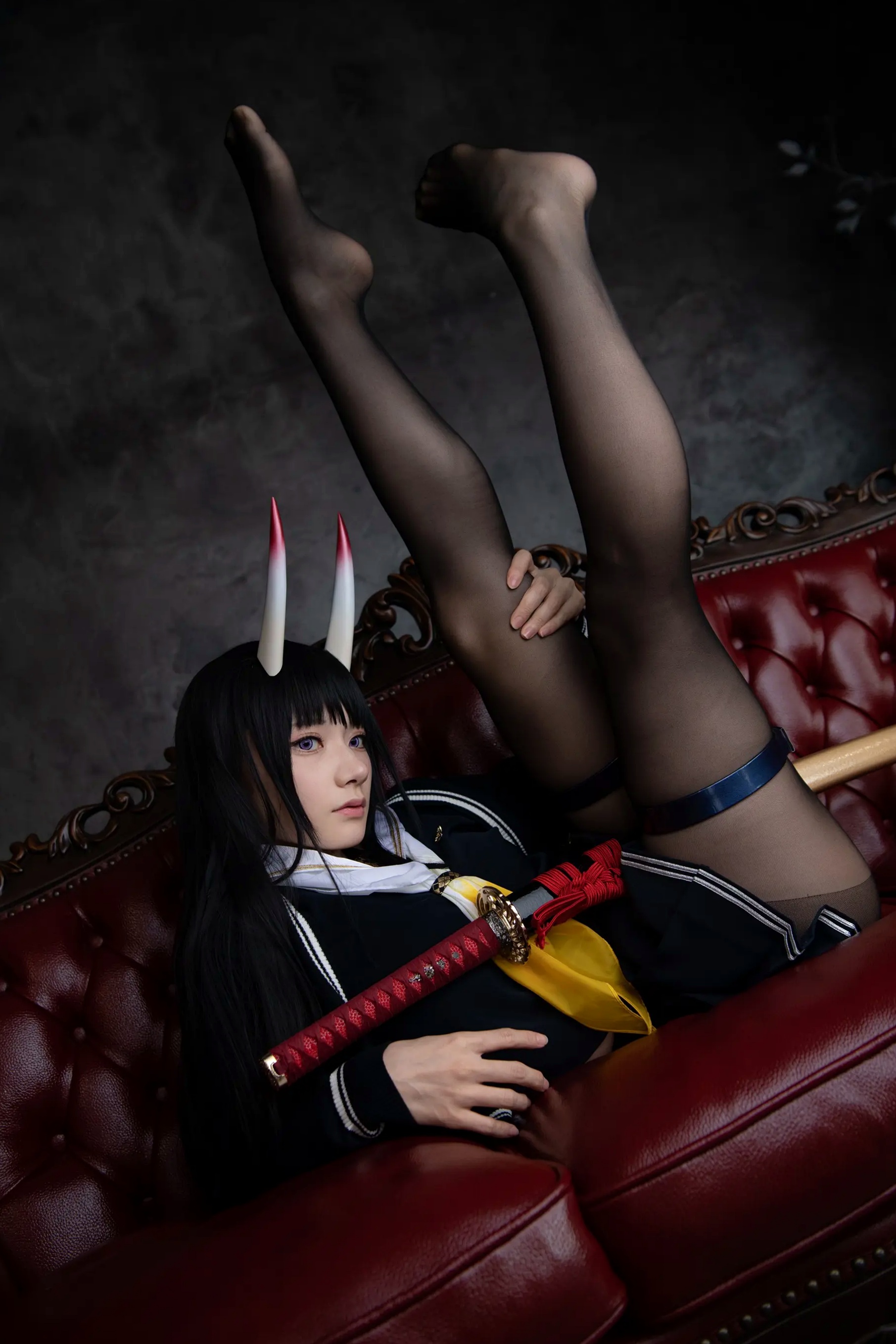 Gallery - (Cosplay) Sakurai 尊みを感じて桜井 - 本日着任、能代战力强化请求 碧蓝航线能代黑丝制服COS [186P]角色扮演黑丝制服日本美腿 女神私房照_秀色女神 - image 63