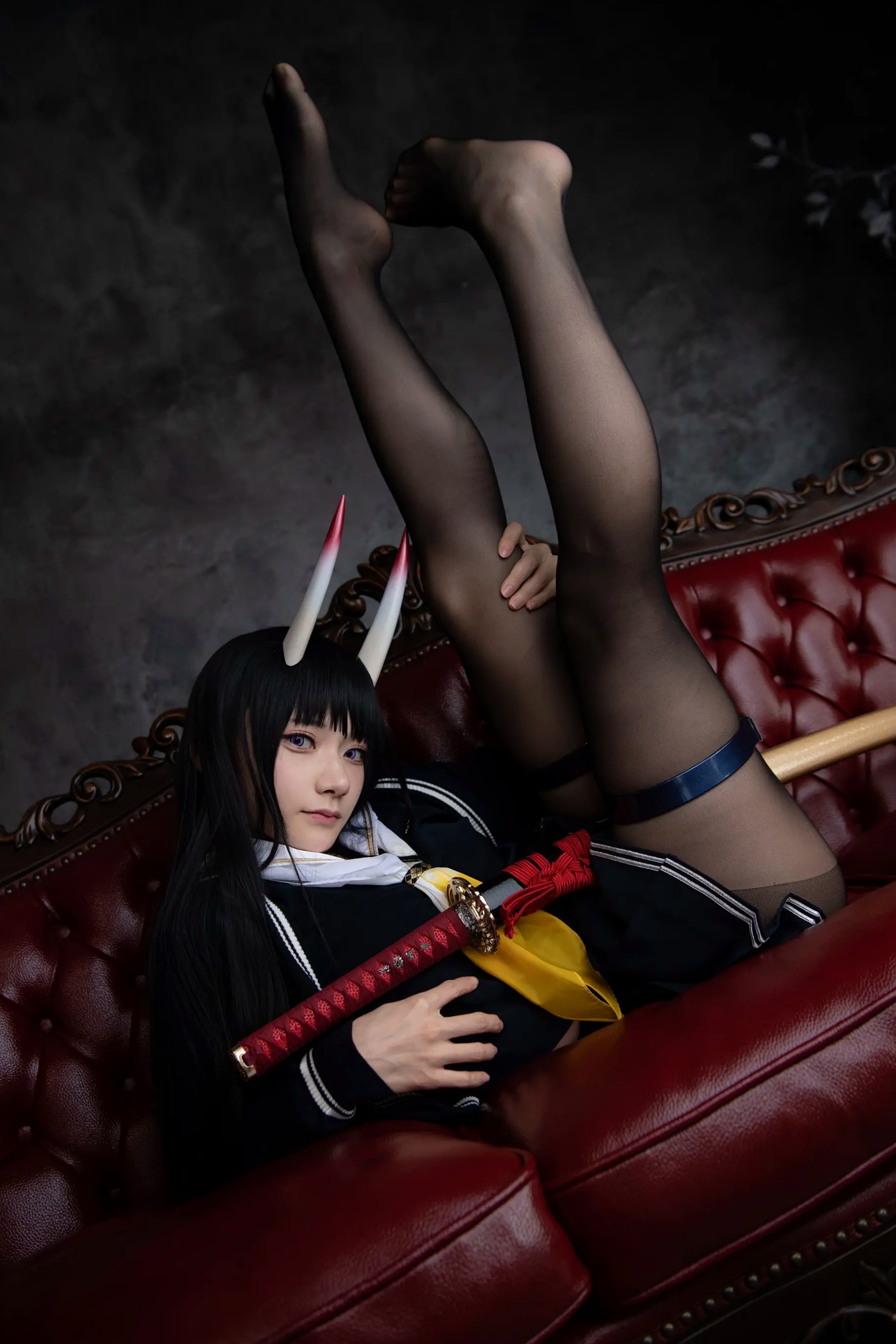 Gallery - (Cosplay) Sakurai 尊みを感じて桜井 - 本日着任、能代战力强化请求 碧蓝航线能代黑丝制服COS [186P]角色扮演黑丝制服日本美腿 女神私房照_秀色女神 - image 64