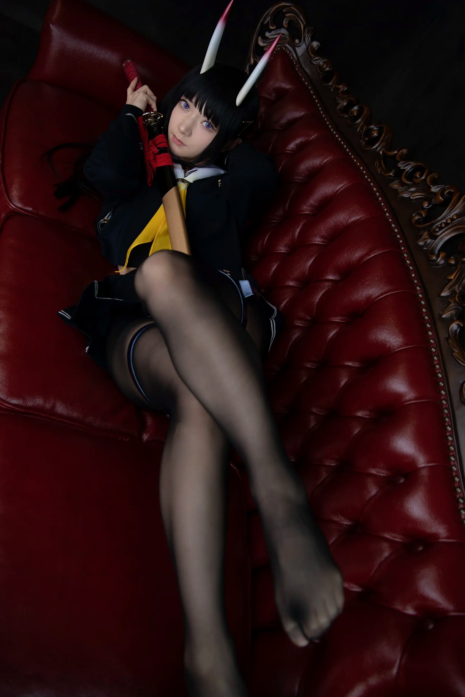 Gallery - (Cosplay) Sakurai 尊みを感じて桜井 - 本日着任、能代战力强化请求 碧蓝航线能代黑丝制服COS [186P]角色扮演黑丝制服日本美腿 女神私房照_秀色女神 - image 65