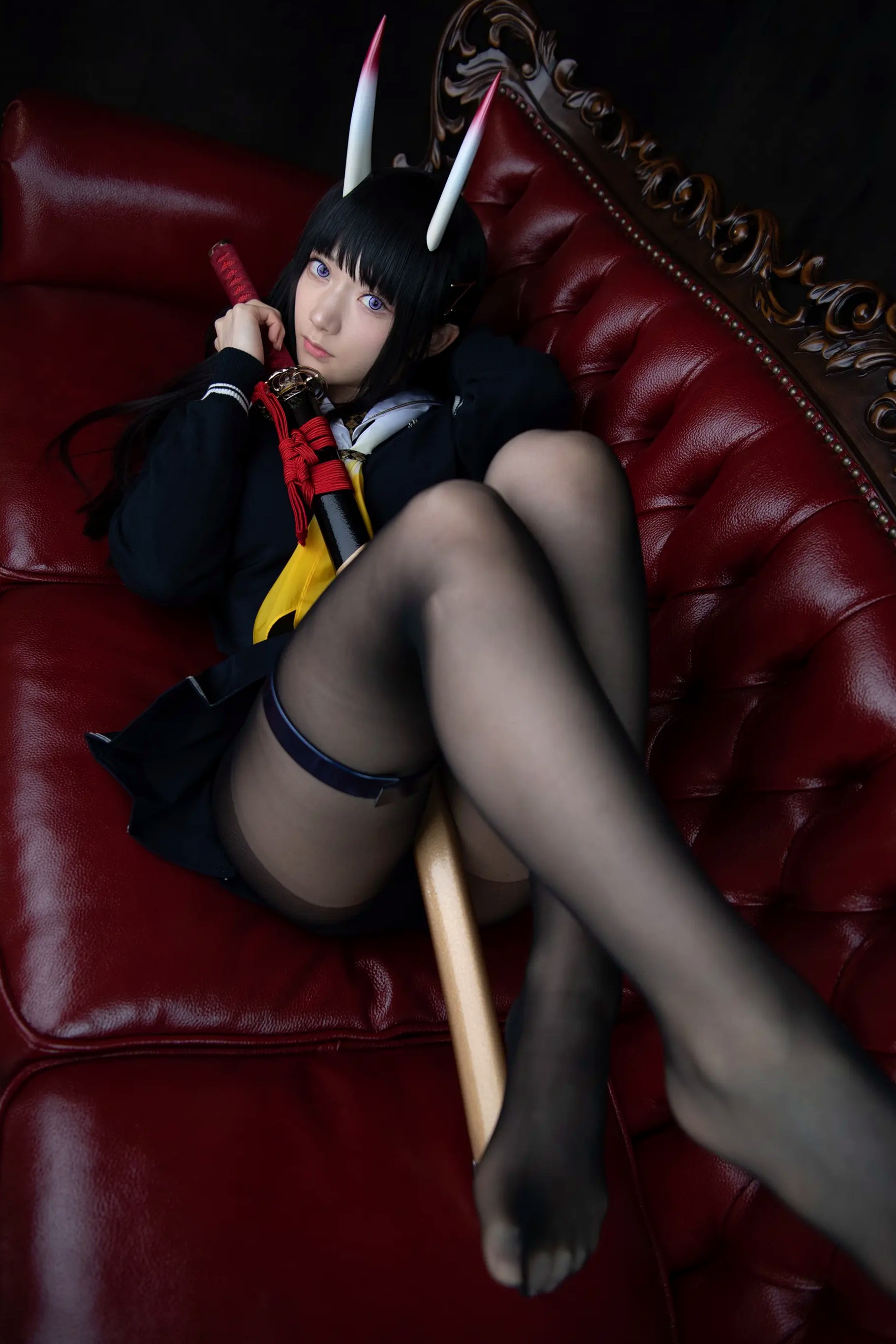 Gallery - (Cosplay) Sakurai 尊みを感じて桜井 - 本日着任、能代战力强化请求 碧蓝航线能代黑丝制服COS [186P]角色扮演黑丝制服日本美腿 女神私房照_秀色女神 - image 66