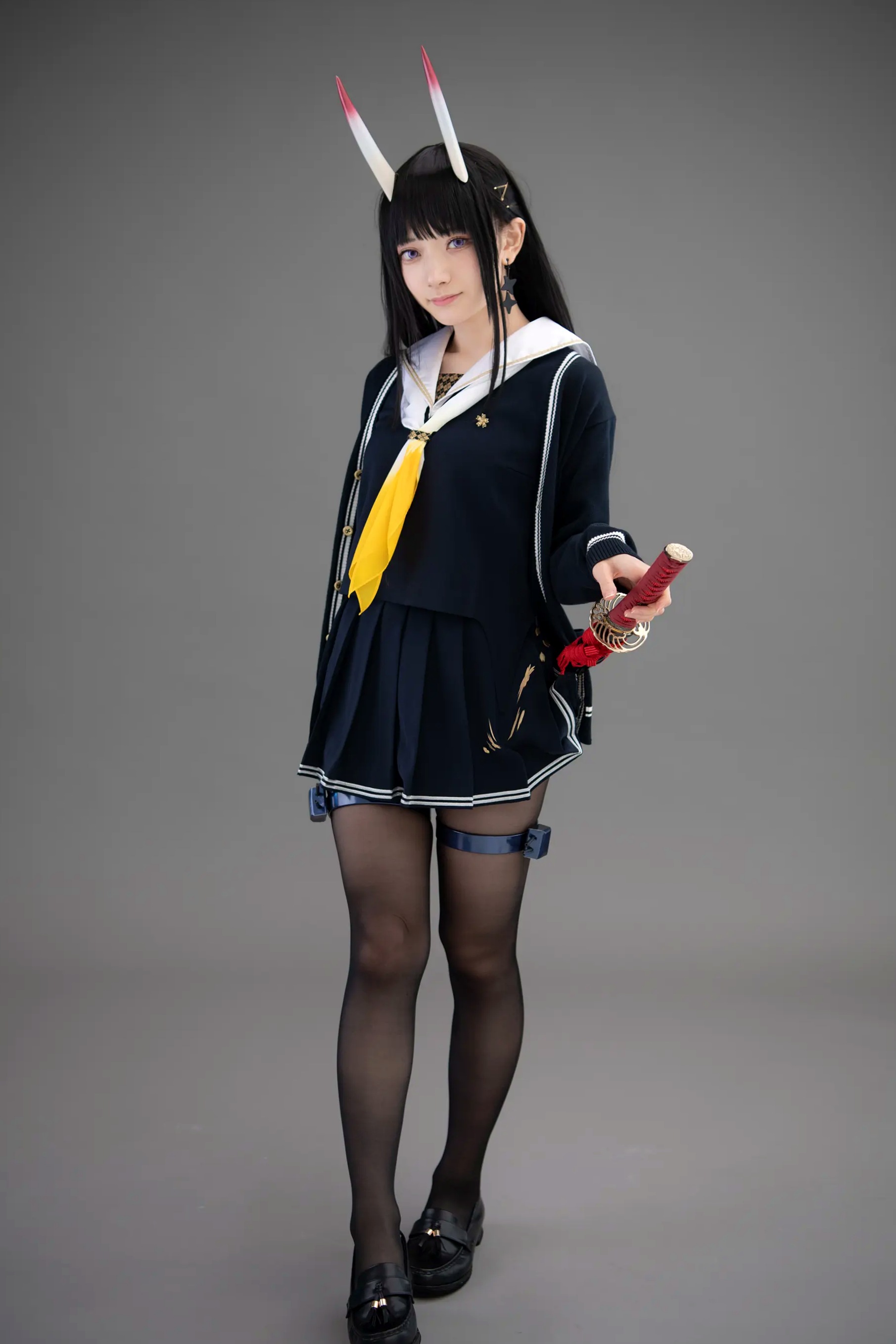 Gallery - (Cosplay) Sakurai 尊みを感じて桜井 - 本日着任、能代战力强化请求 碧蓝航线能代黑丝制服COS [186P]角色扮演黑丝制服日本美腿 女神私房照_秀色女神 - image 84